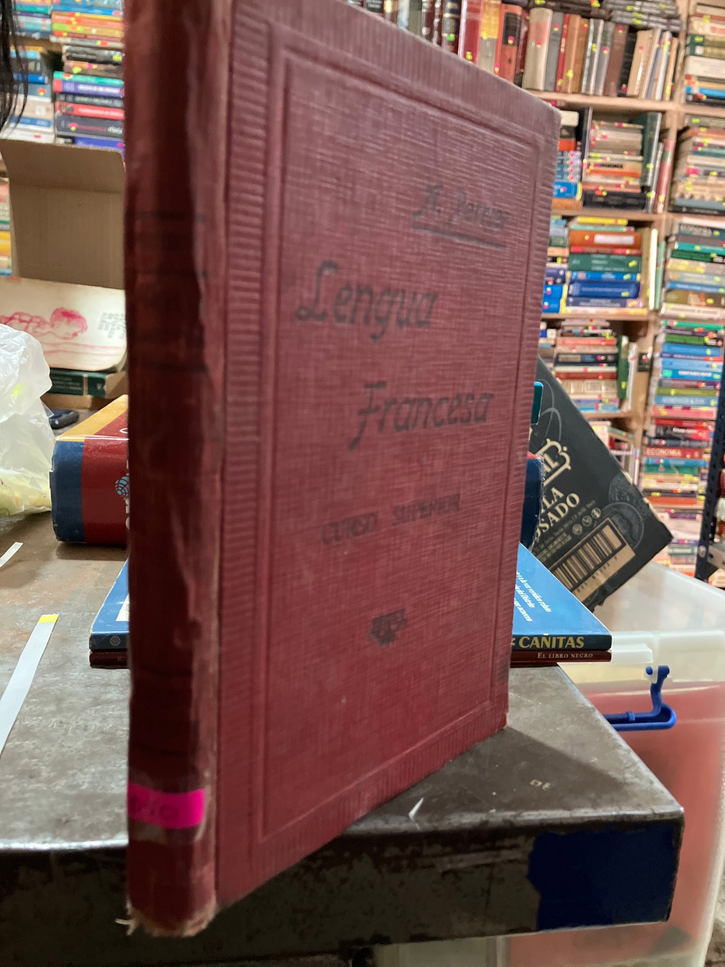LENGUA FRANCESA CURSO SUPERIOR POR A PERRIER USADO IDIOMAS ALDAMA