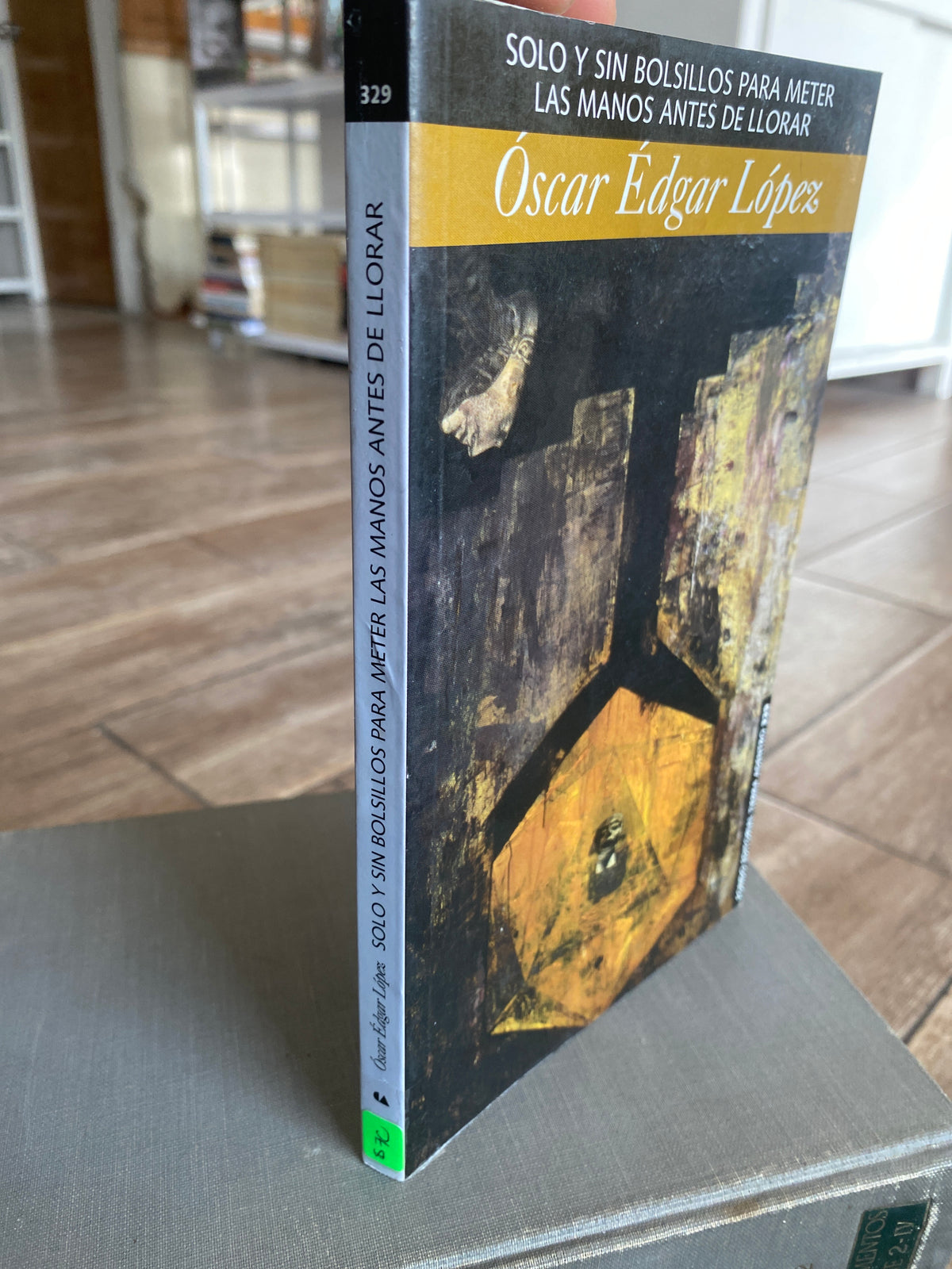 SOLO Y SIN BOLSILLOS PARA METER LAS MANOS ANTES DE LLORAR POR OSCAR EDGAR LOPEZ USADO NOVELAS JUAREZ 515 