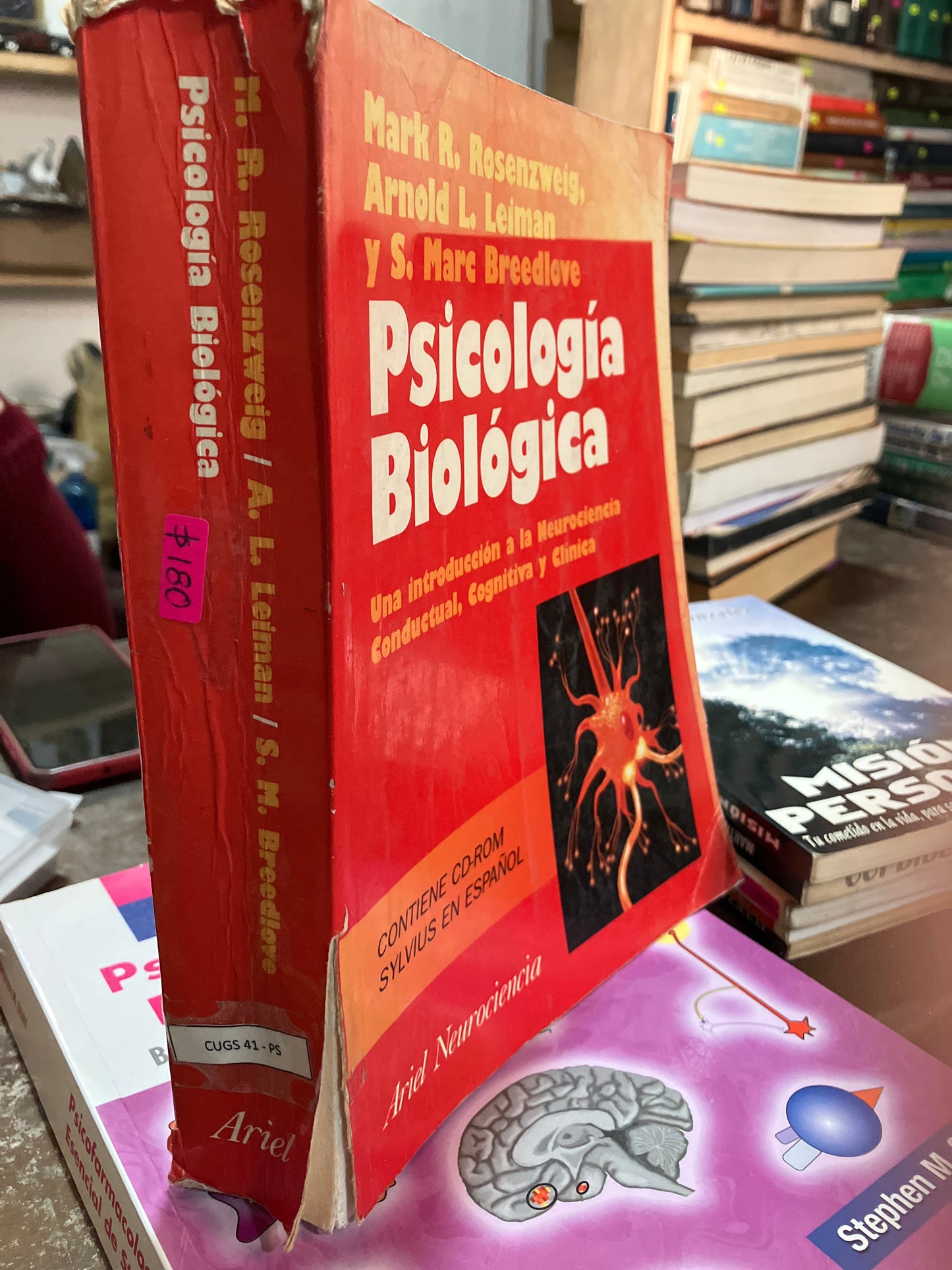 PSICOLOGÍA BIOLÓGICA POR MARK R ROSENZWEIG USADO PSICOLOGÍA ALDAMA