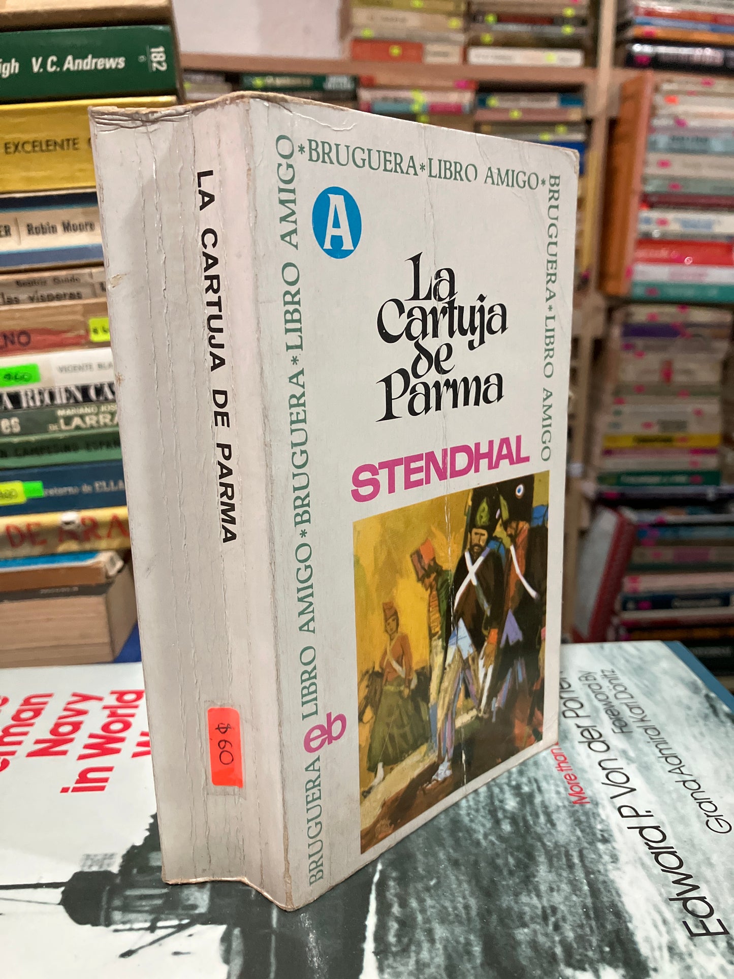 LA CARTUJA DE PARMA POR STENDHAL USADO NOVELA ALDAMA