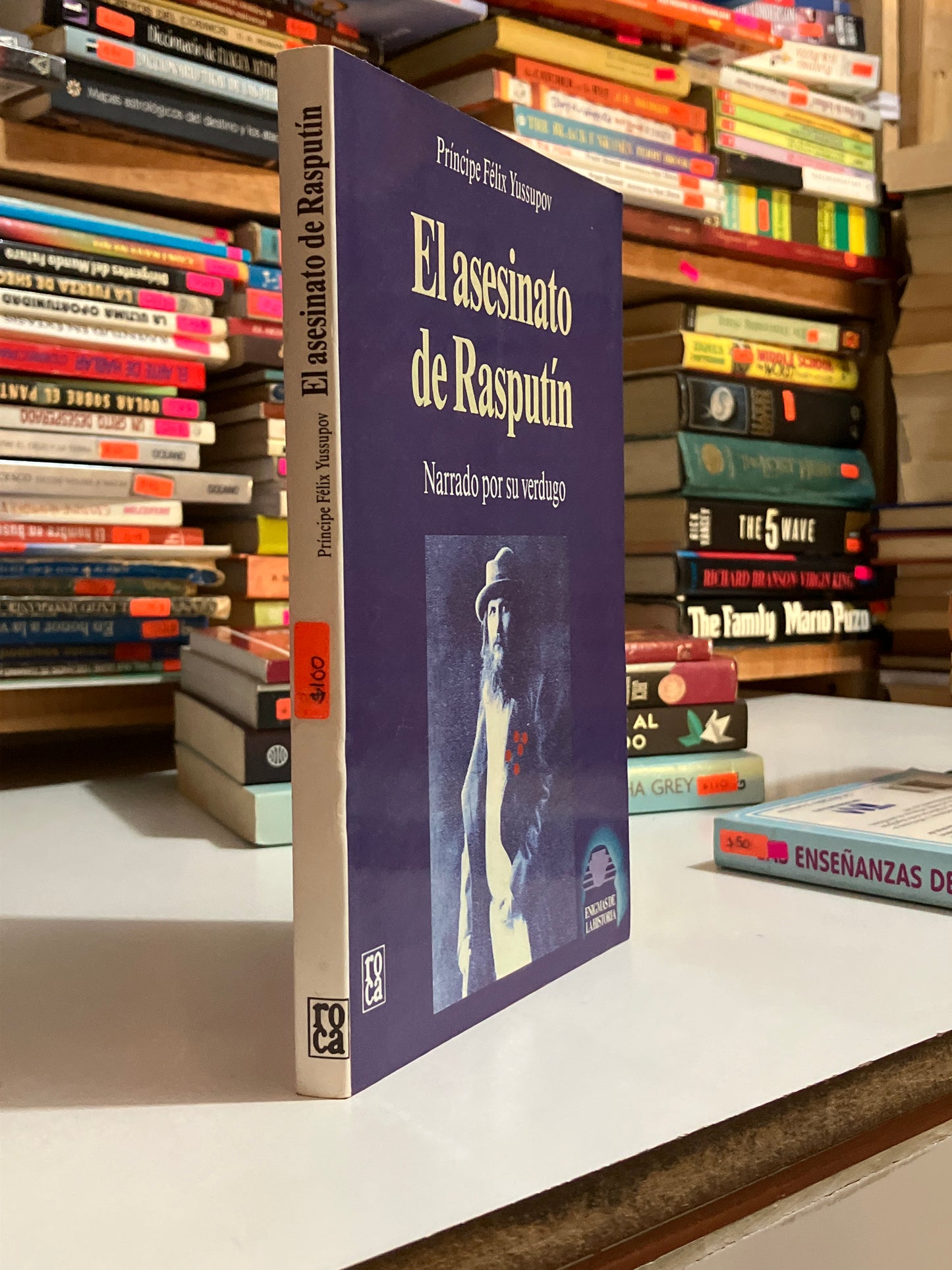 EL ASESINATO DE RASPUTÍN POR FÉLIX YUSSUPOV USADO NOVELAS JUAREZ