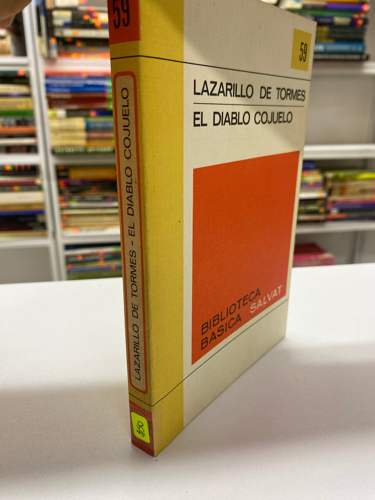 LAZARILLO DE TORMES EL DIABLO COJUELO USADO NOVELAS JUAREZ 515