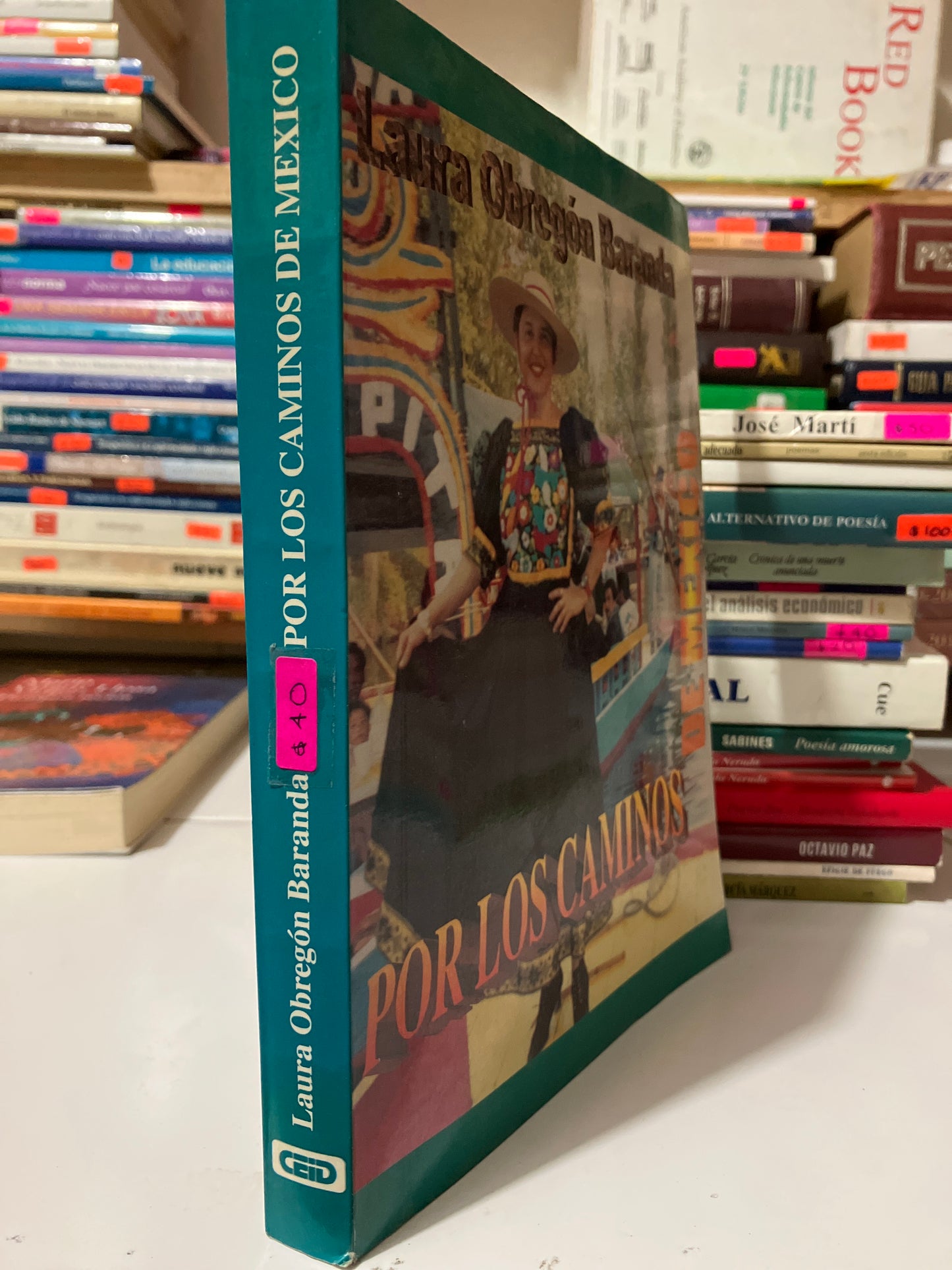 POR LOS CAMINOS DE MÉXICO POR LAURA OBREGÓN BARANDA USADO POESÍA JUAREZ