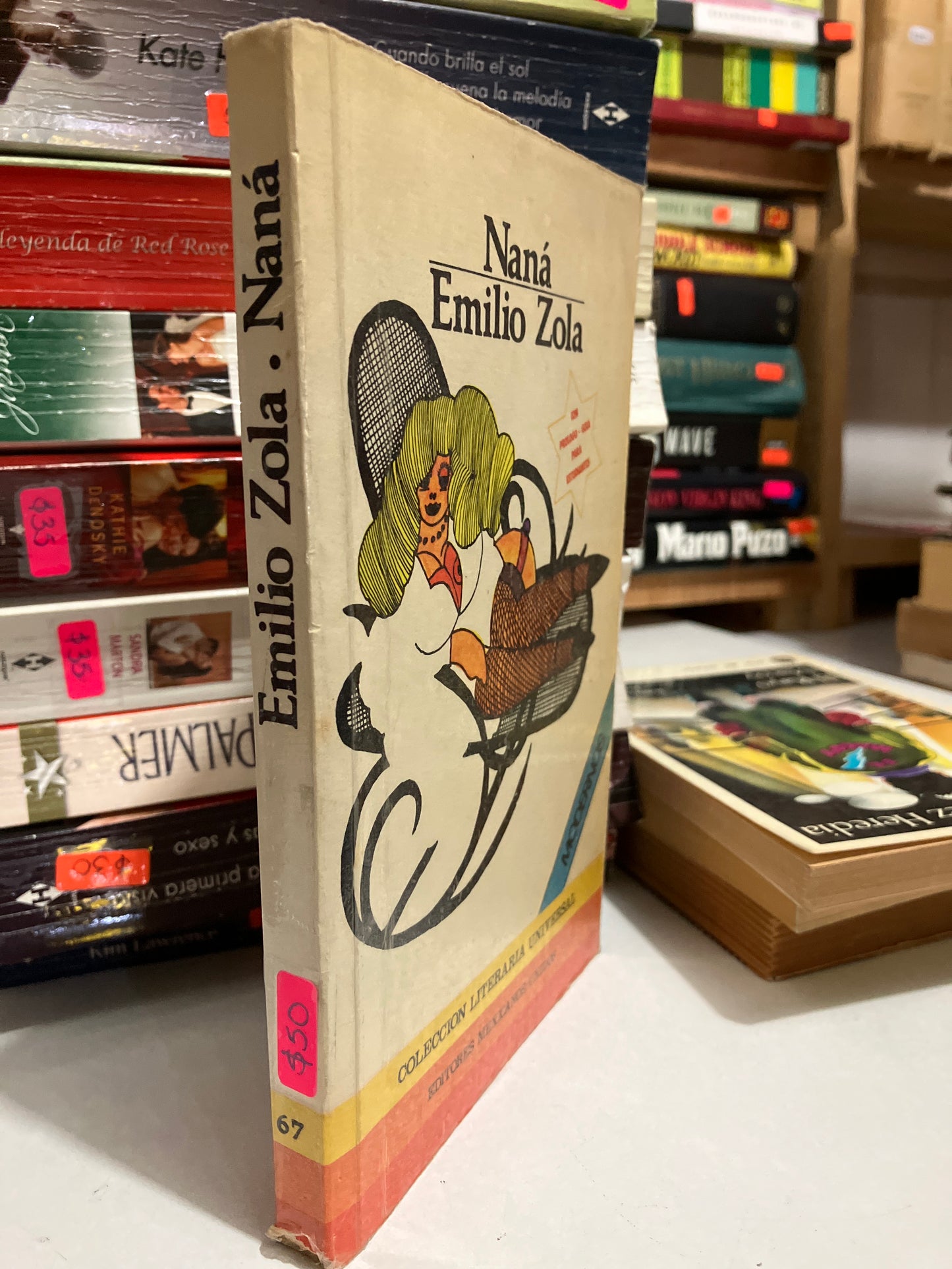 NANA POR EMILIO ZOLA USADO NOVELAS JUAREZ
