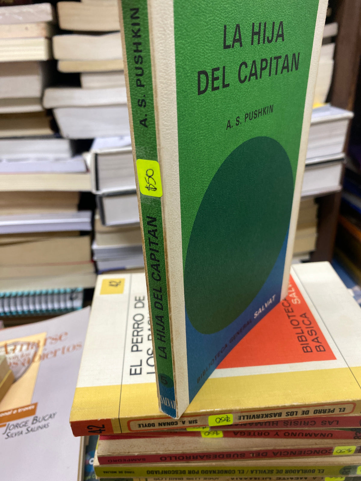 LA HIJA DEL CAPITAN A S PUSHKIN USADO NOVELAS JUAREZ 515