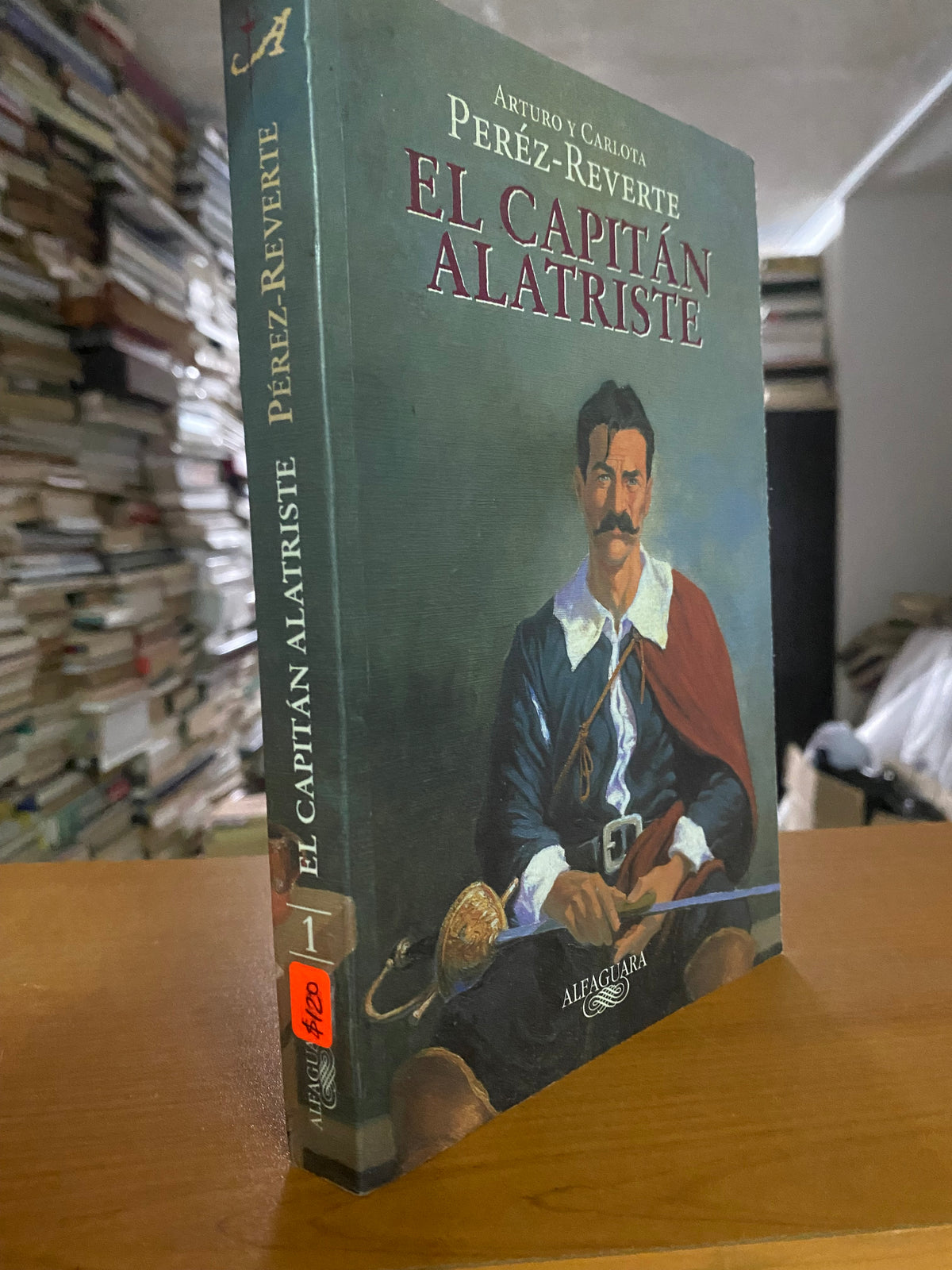 EL CAPITAN ALATRISTE PEREZ REVERTE USADO NOVELA JUAREZ 515