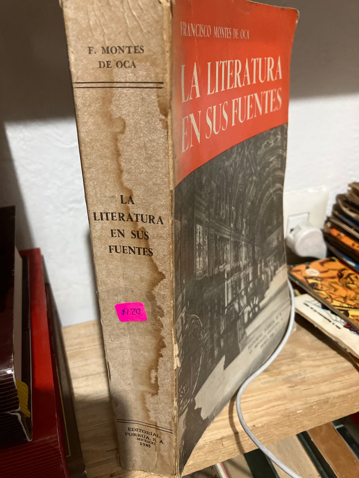 LA LITERATURA EN SUS FUENTES POR FRANCISCO MONTES DE OCA USADO NOVELAS JUAREZ