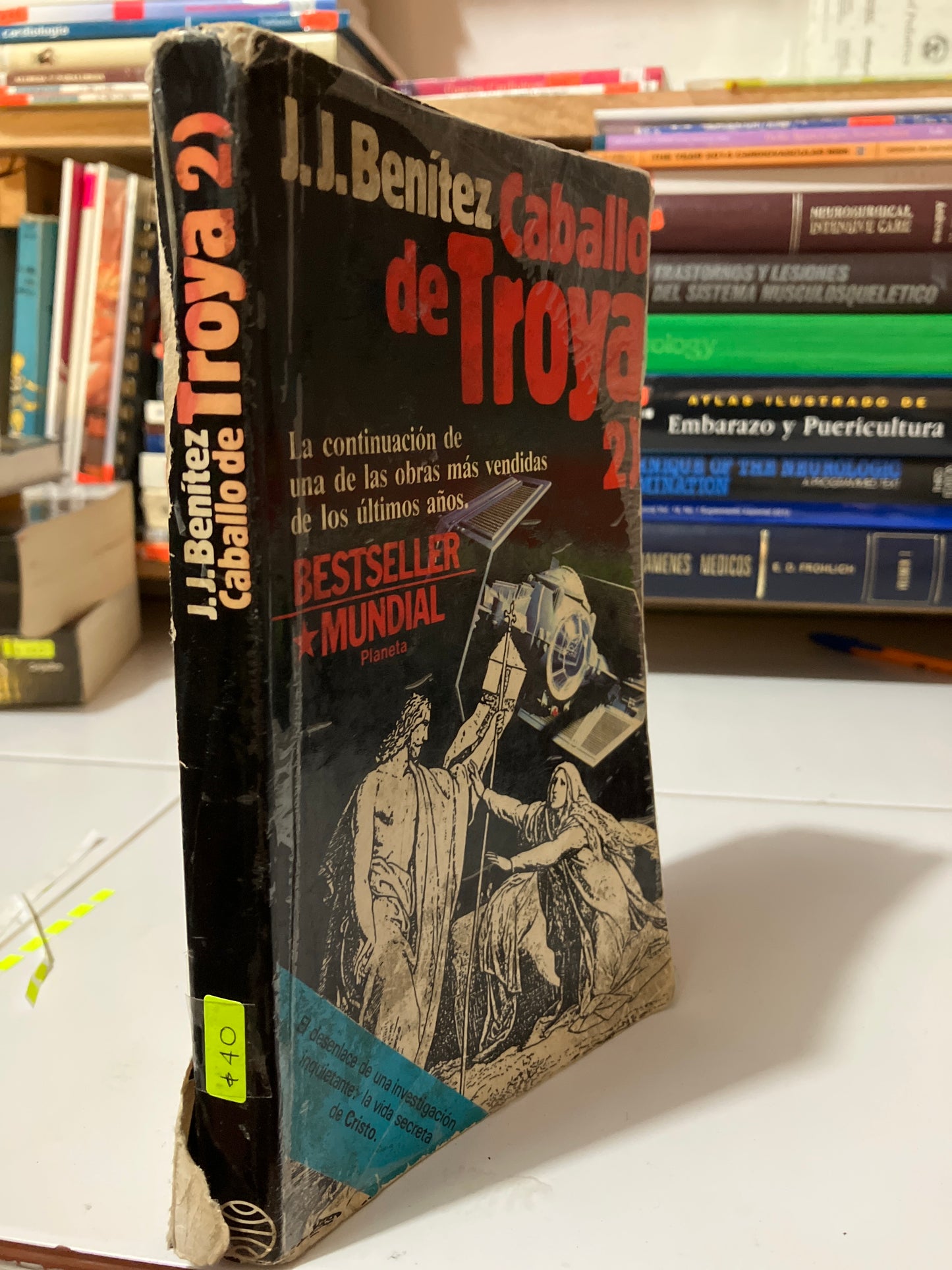 CABALLO DE TROYA 2 POR J J BENÍTEZ USADO NOVELAS JUAREZ