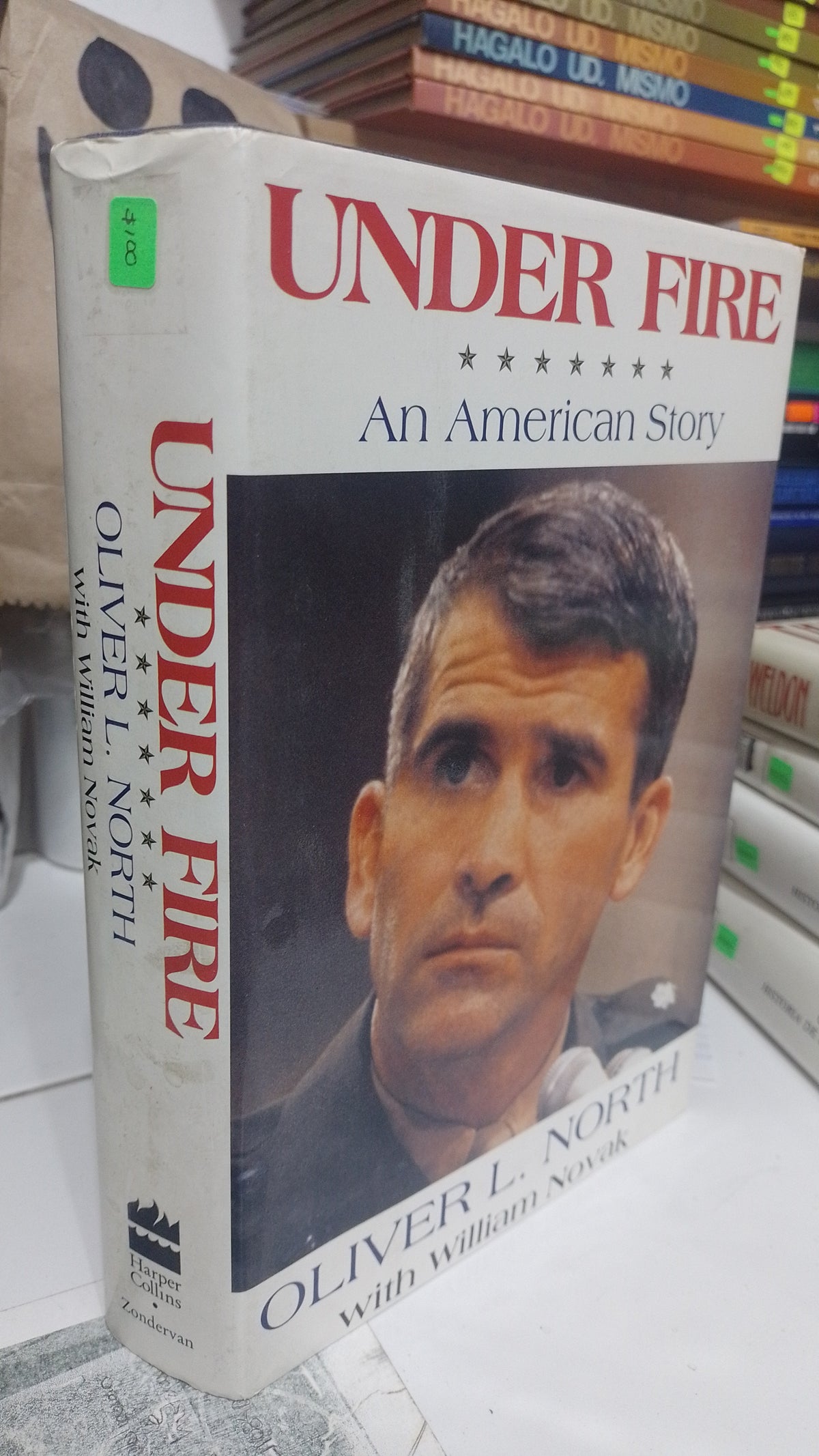 UNDER FIRE POR OLIVER NORTH USADO IDIOMAS JUAREZ 507