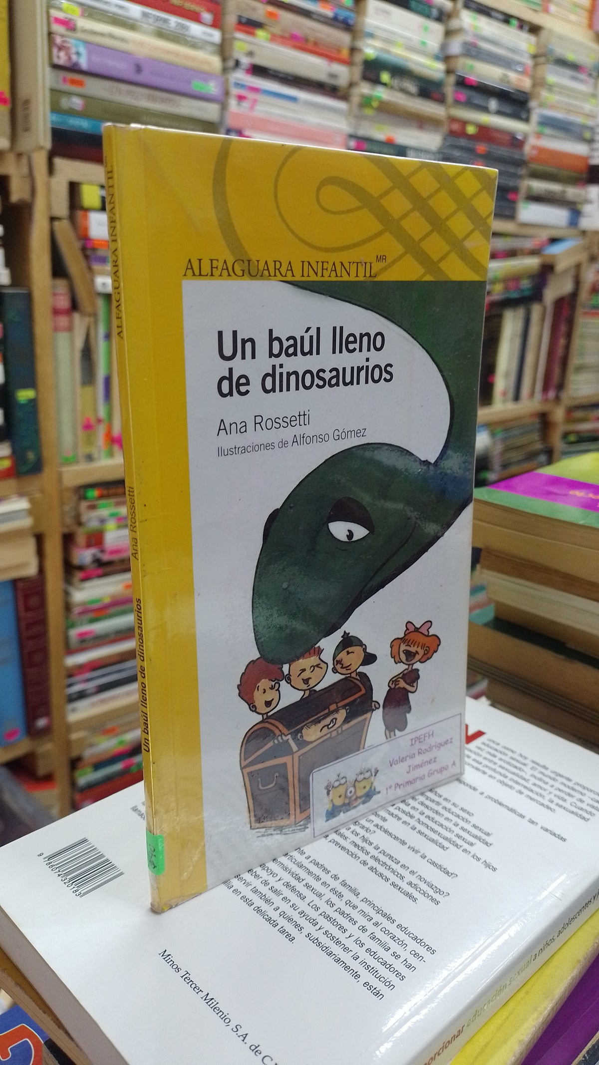 EL BAUL LLENO DE DINOSAURIOS POR ANA ROSSETTI USADO INFANTIL JUAREZ 507