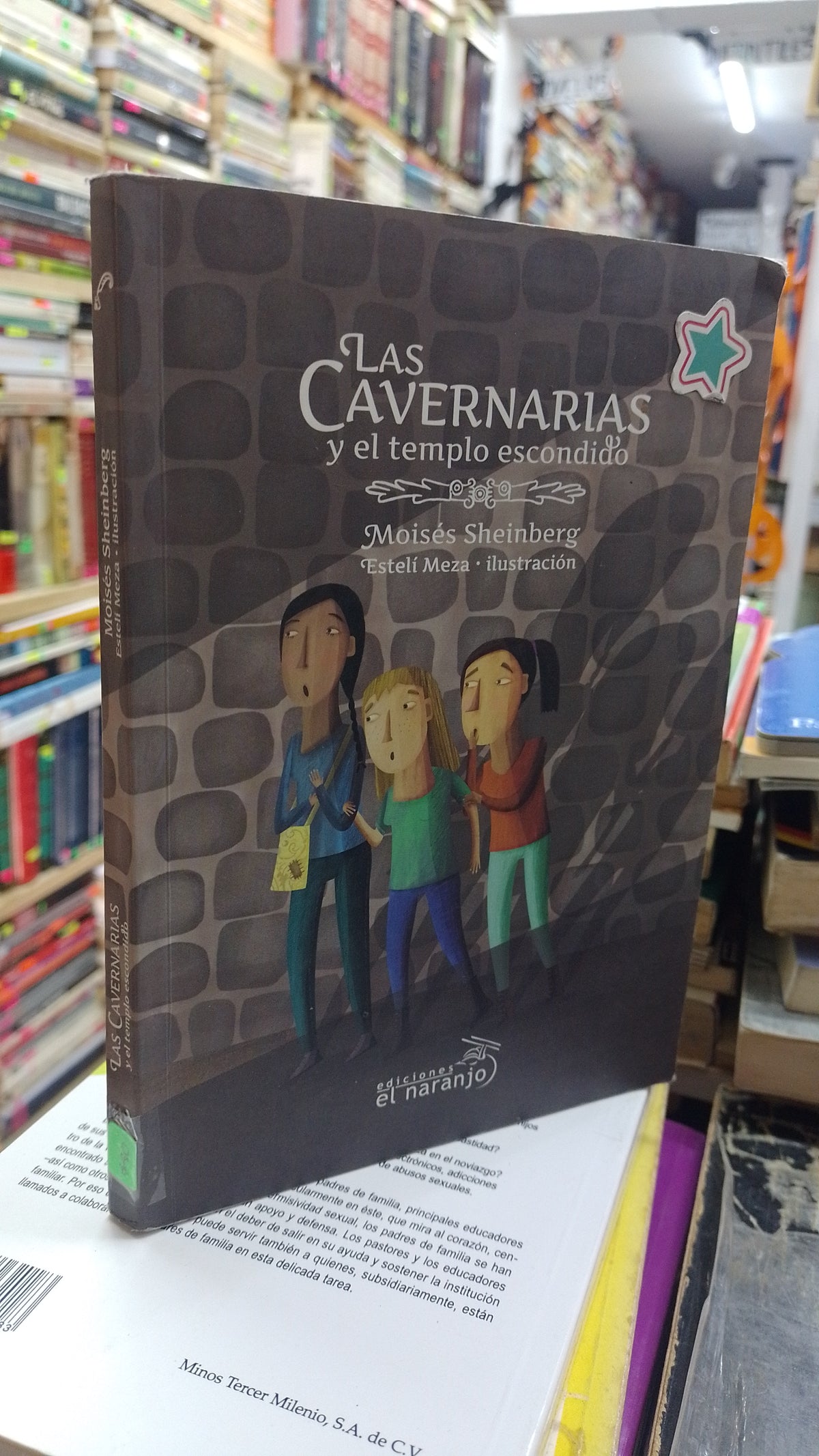 LAS CAVERNARIAS Y EL TEMPLO ESCONDIDO POR MOISES SHEINBERG USADO INFANTIL JUAREZ 507