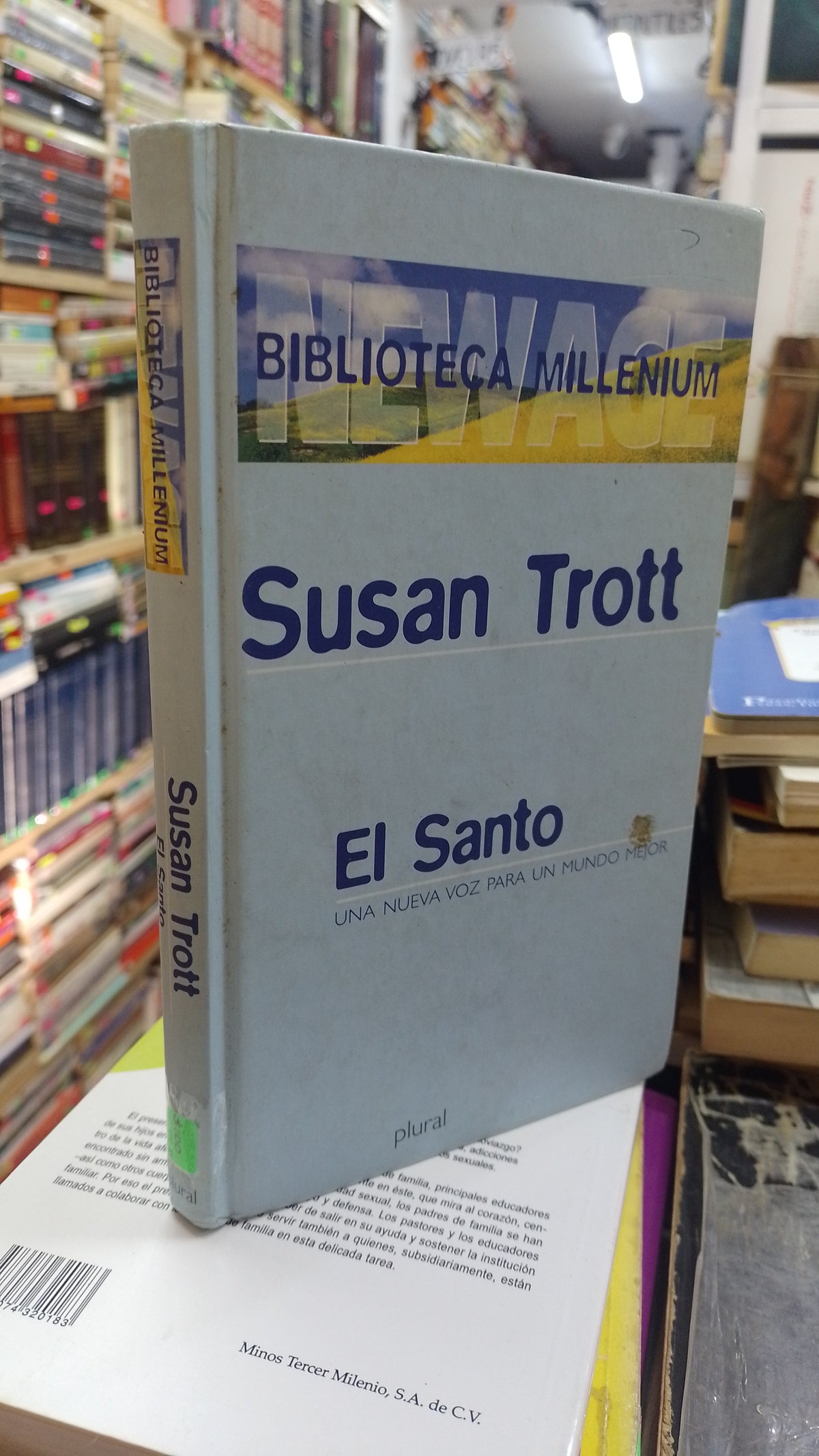 EL SANTO POR SUSAN TROTT USADO NOVELA JUAREZ 507