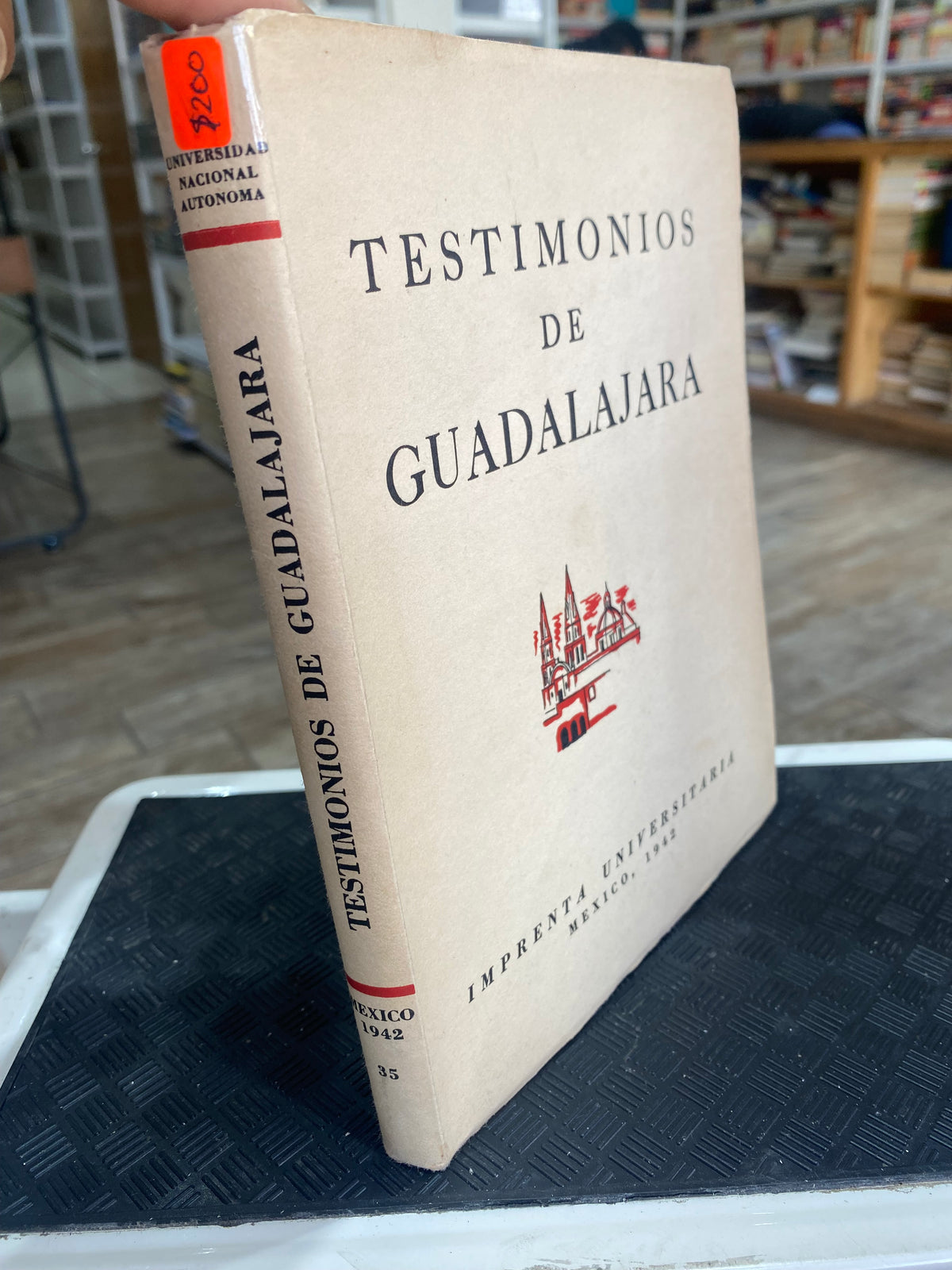 TESTIMONIOS DE GUADALAJARA USADO NOVELA JUAREZ 515
