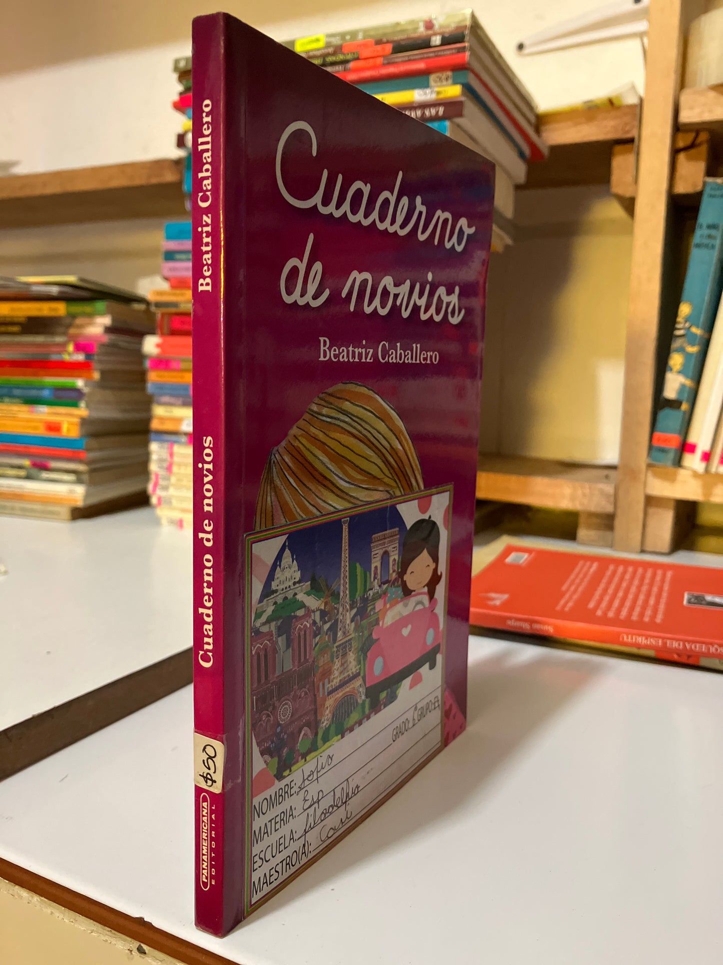 CUADERNO DE NOVIOS POR BEATRIZ CABALLERO USADO INFANTILES JUAREZ