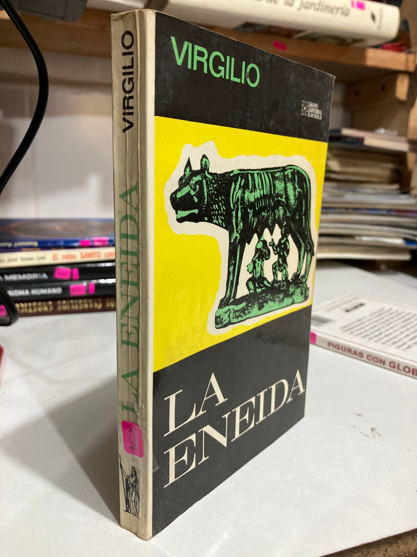 LA ENEIDA POR VIRGILIO USADO NOVELAS JUAREZ