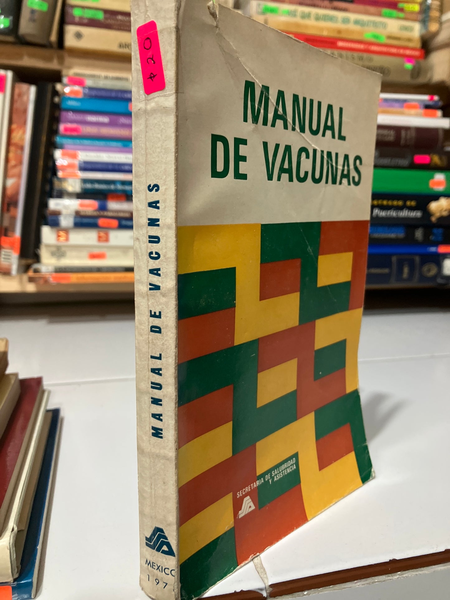 MANUAL DE VACUNAS POR AUTORES VARIOS USADO SALUD JUAREZ