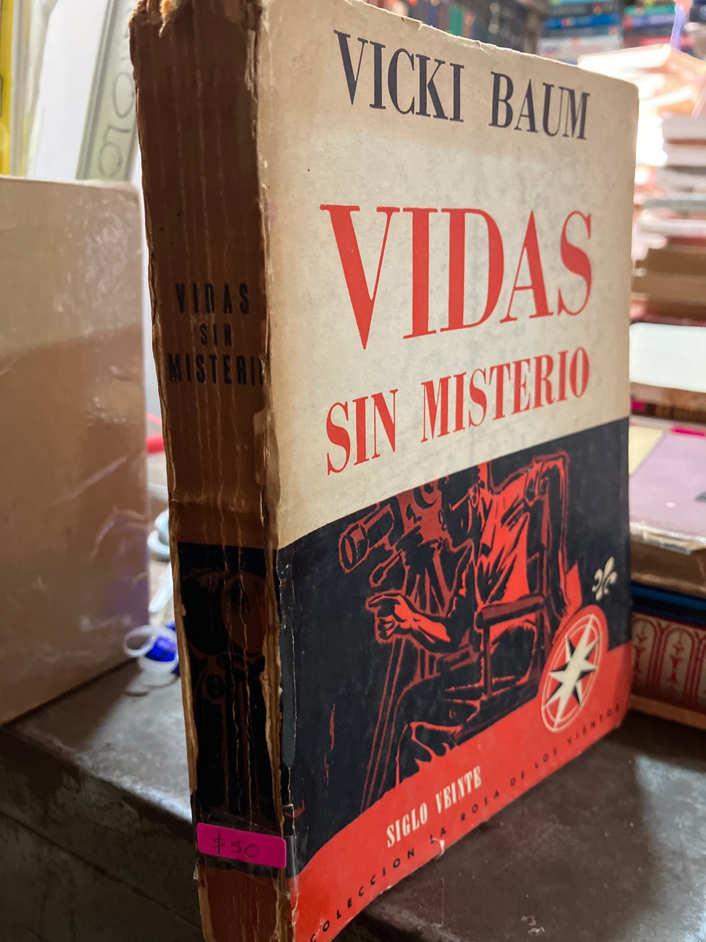 VIDAS SIN MISTERIO POR VICKI BAUM USADO NOVELAS ALDAMA
