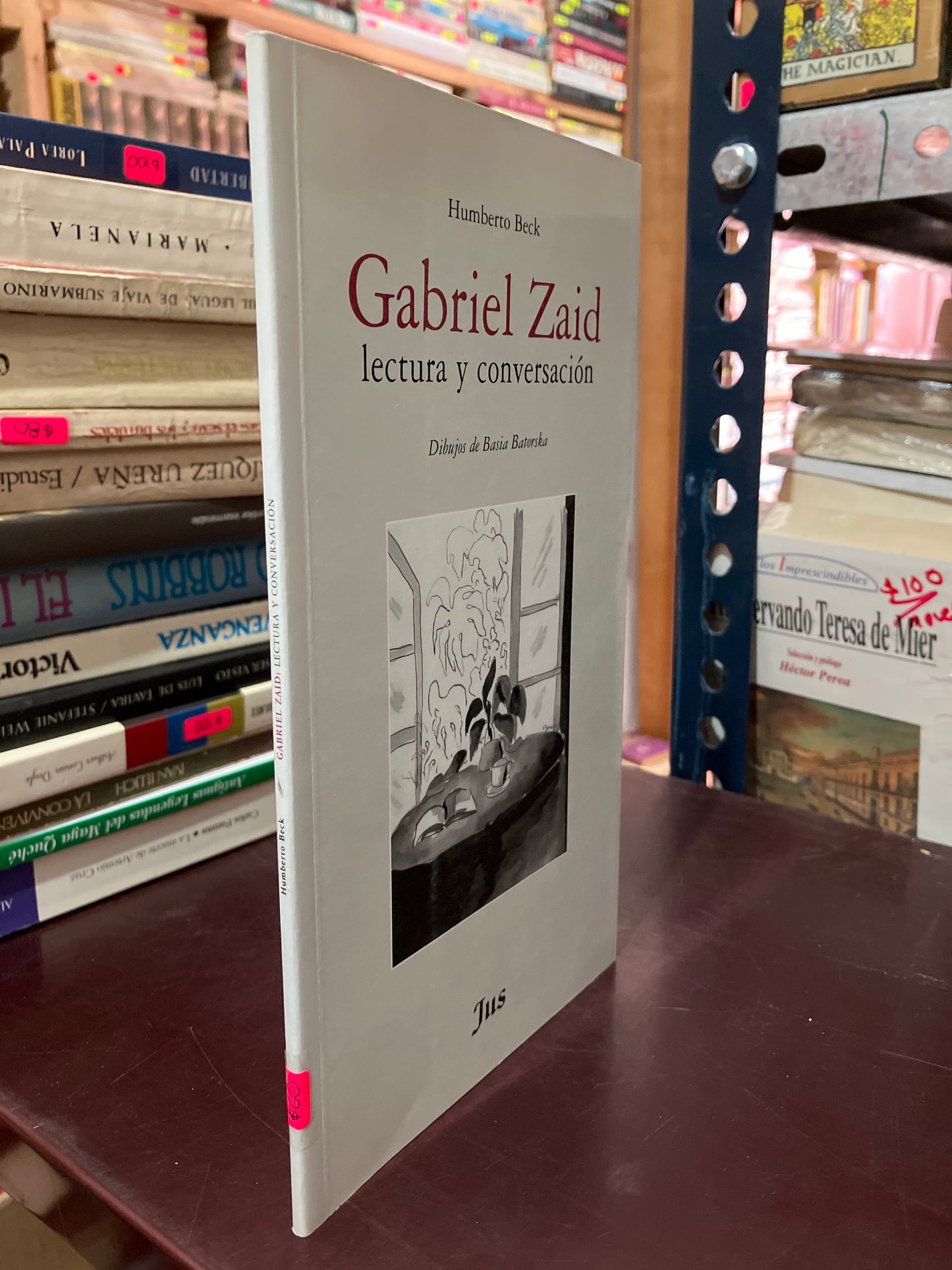 GABRIEL ZAID LECTURA Y CONVERSACIÓN POR HUMBERTO BECK USADO NOVELAS LITERARIO 305