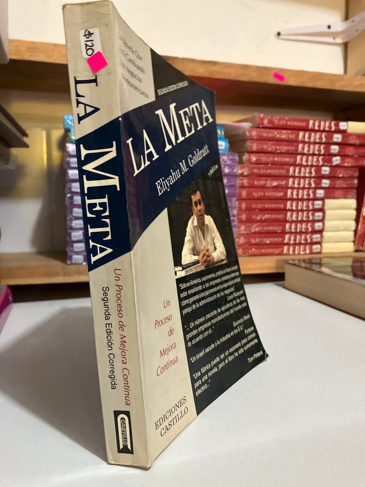 LA META POR ELIYAHU M GOLDRATT USADO SUPERACION PERSONAL JUAREZ