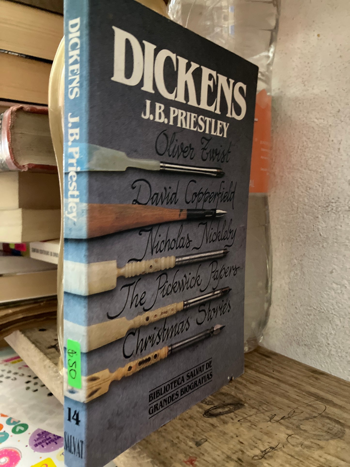 DICKENS POR J B PRIESTLEY USADO HISTORIA LITERARIO 305