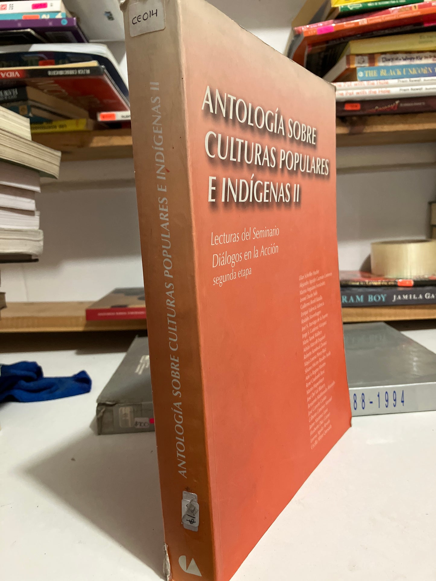 ANTOLOGÍA SOBRE CULTURAS POPULARES E INDÍGENAS II POR AUTORES VARIOS USADO HISTORIA JUAREZ