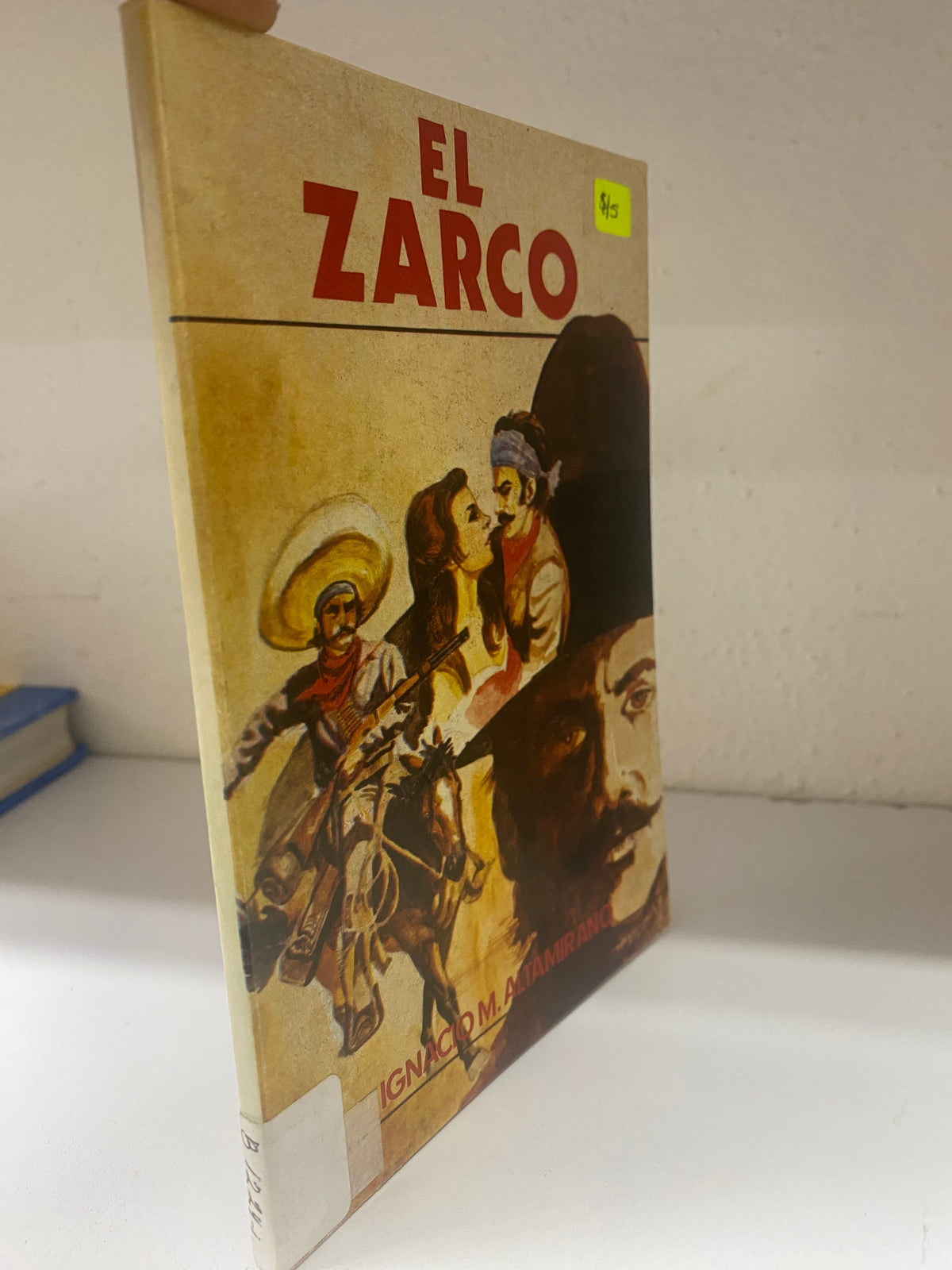EL ZARCO IGNACIO M ALTAMIRANO USADO NOVELA JUAREZ 515