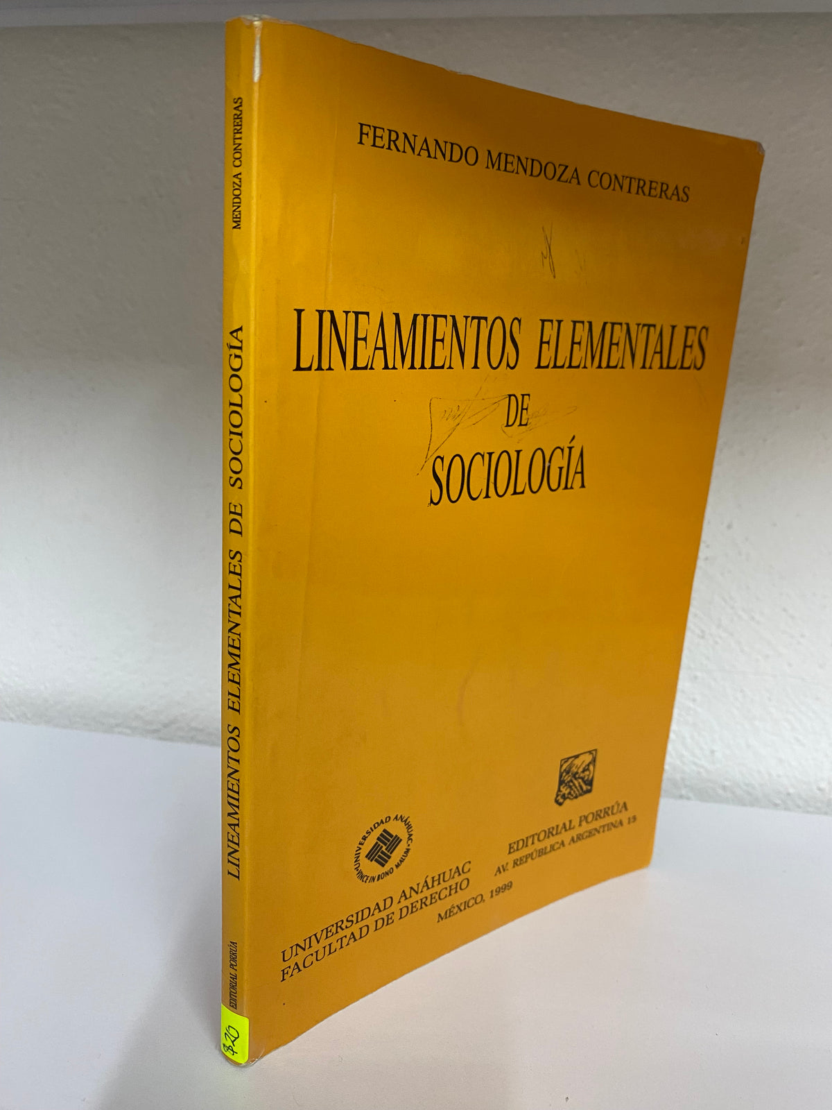 LINEAMIENTOS ELEMENTALES DE SOCIOLOGIA USADO SOCIOLOGIA JUAREZ 515