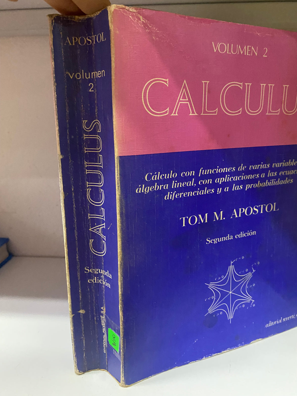 CALCULUS TOM M APOSTOL SEGUNDA EDICION USADO MATEMATICAS JUAREZ 515