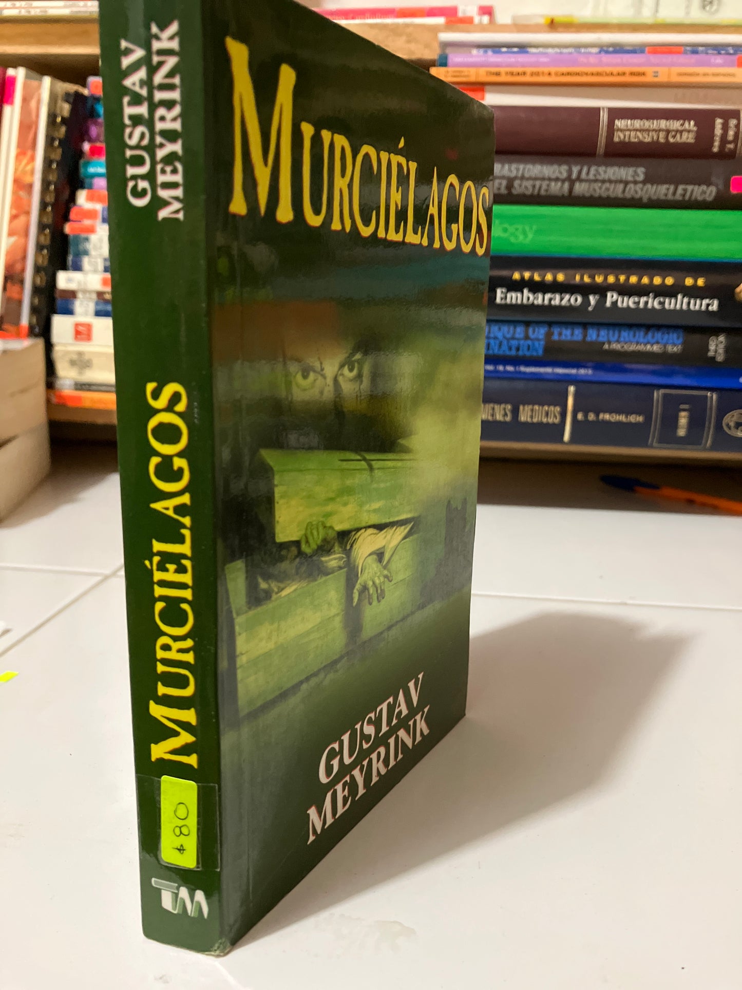 MURCIÉLAGOS POR GUSTAV MEYRINK USADO NOVELAS JUAREZ
