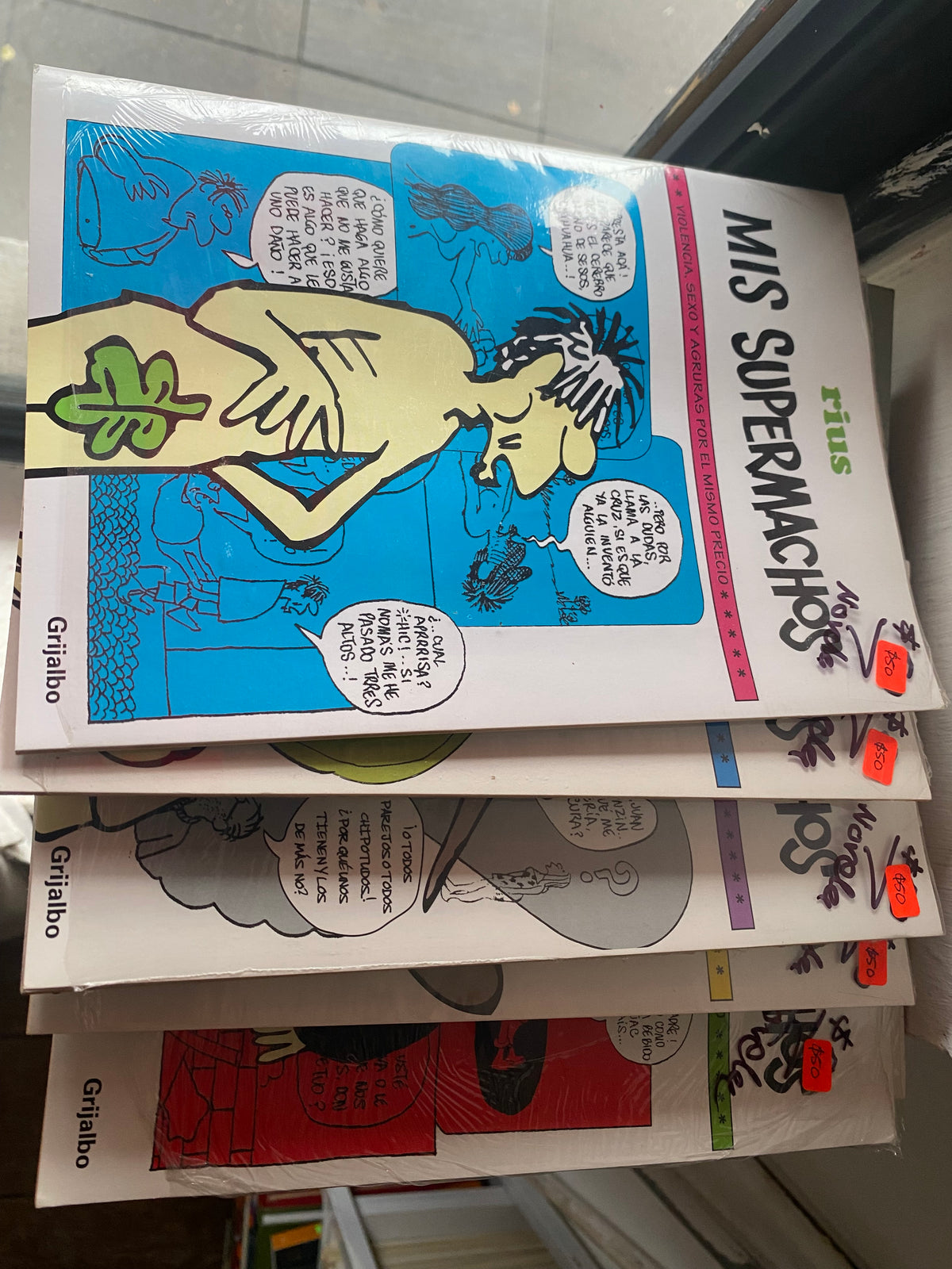 REVISTAS SUPERMACHOS POR RIUS USADO NOVELA JUAREZ 515