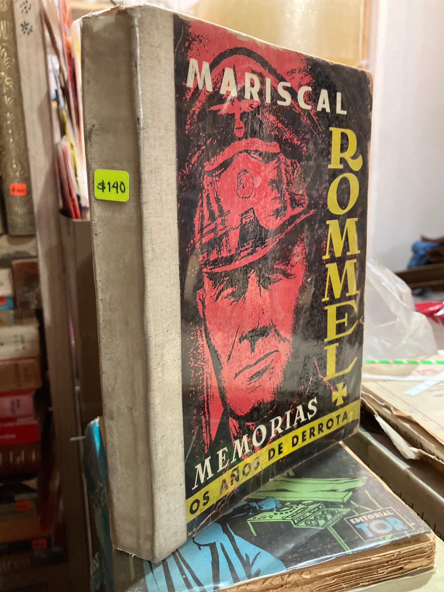MEMORIAS LOS AÑOS DE DERROTA POR MARISCAL ROMMEL 1955 USADO ANTIGUOS ALDAMA
