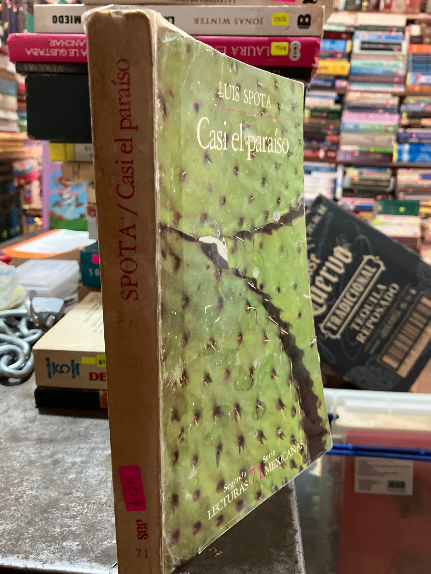 CASI EL PARAÍSO POR LUIS SPOTA USADO NOVELAS ALDAMA