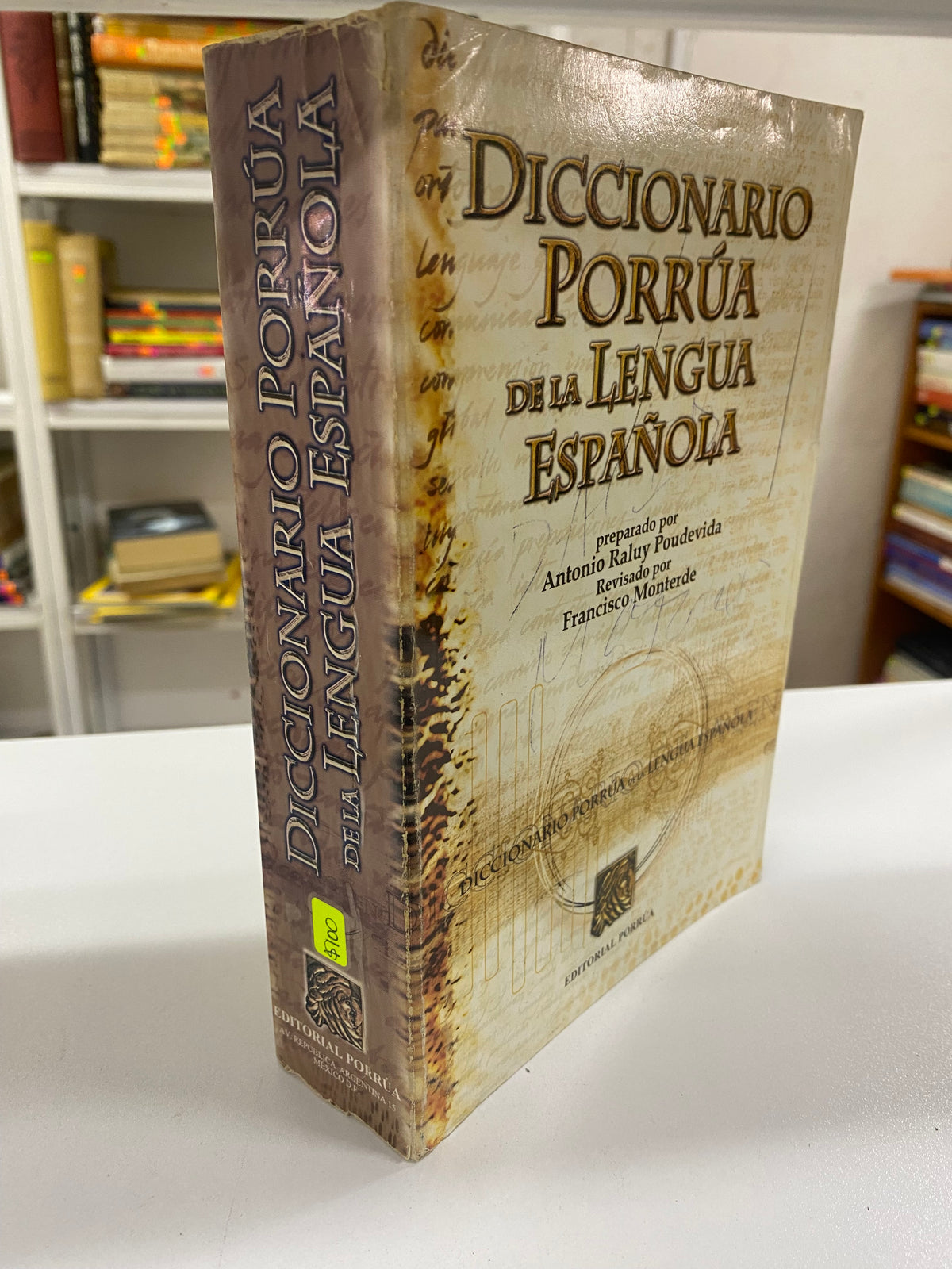 DICCIONARIO PORRUA DE LA LENGUA ESPAÑOLA USADO EDUCACION JUAREZ 515