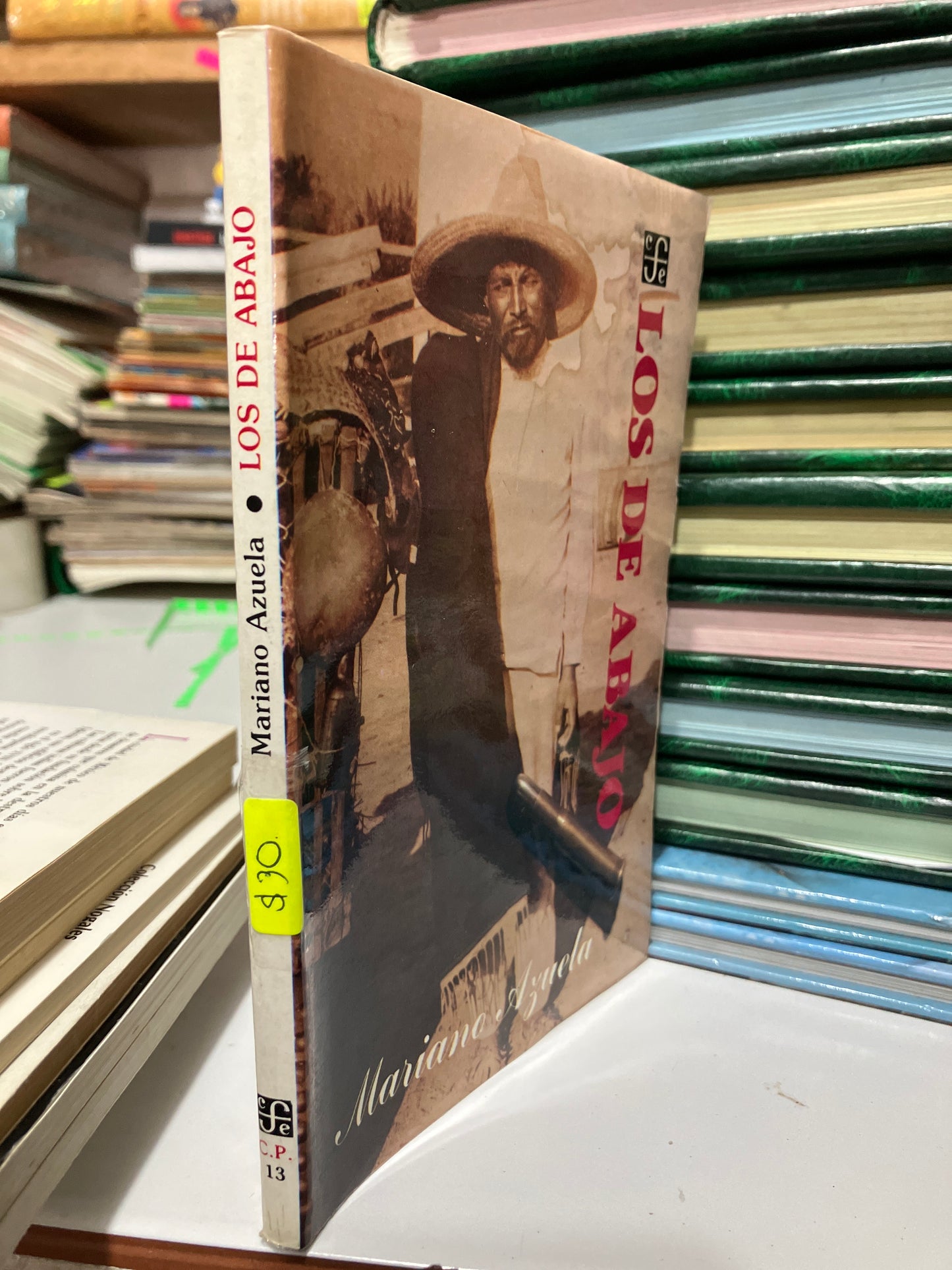 LOS DE ABAJO POR MARIANO AZUELA USADO NOVELA JUAREZ