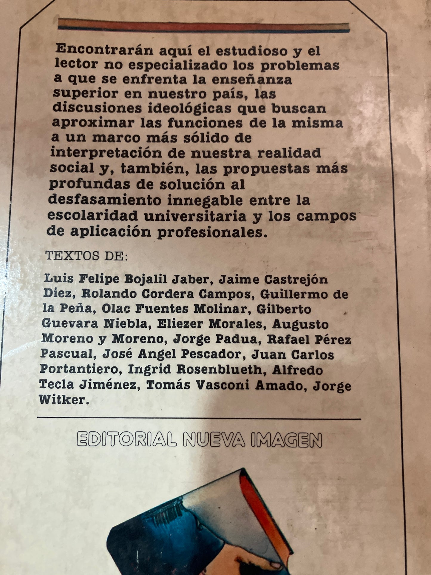 LA CRISIS DE LA EDUCACION SUPERIOR EN MÉXICO POR GILBERTO GUEVARA NIEBLA USADO EDUCACION ALDAMA