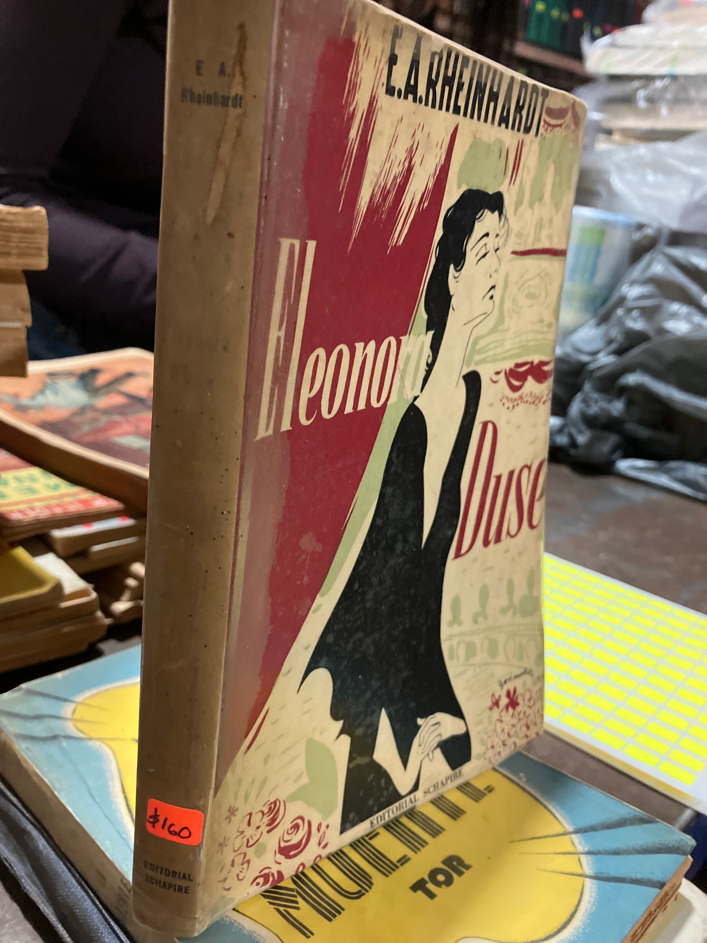 ELEONORA DUSE POR E A RHEINHARDT 1953 USADO ANTIGUOS ALDAMA