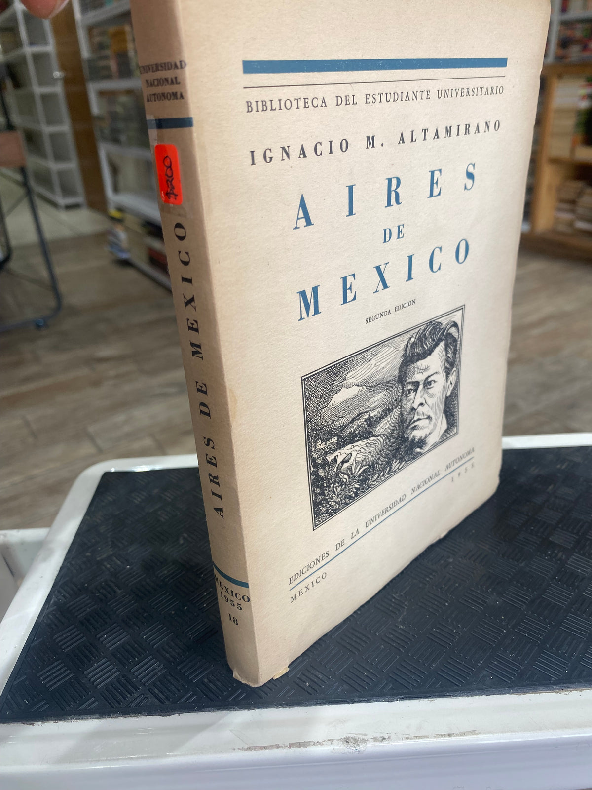 AIRES DE MEXICO IGNACIO M ALTAMIRANO USADO NOVELA JUAREZ 515