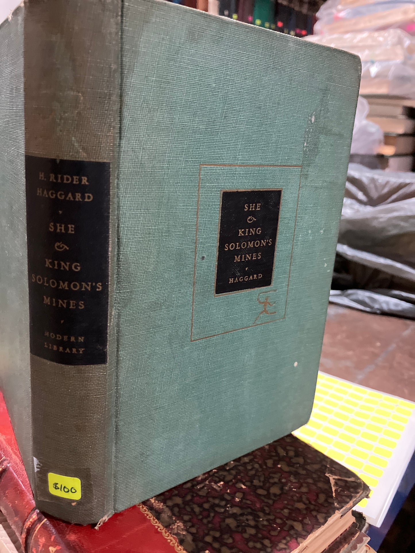 SHE KING SOLOMONS MINES BY H RIDER HAGGARD 1957 PRIMERA EDICIÓN USADO ANTIGUOS ALDAMA