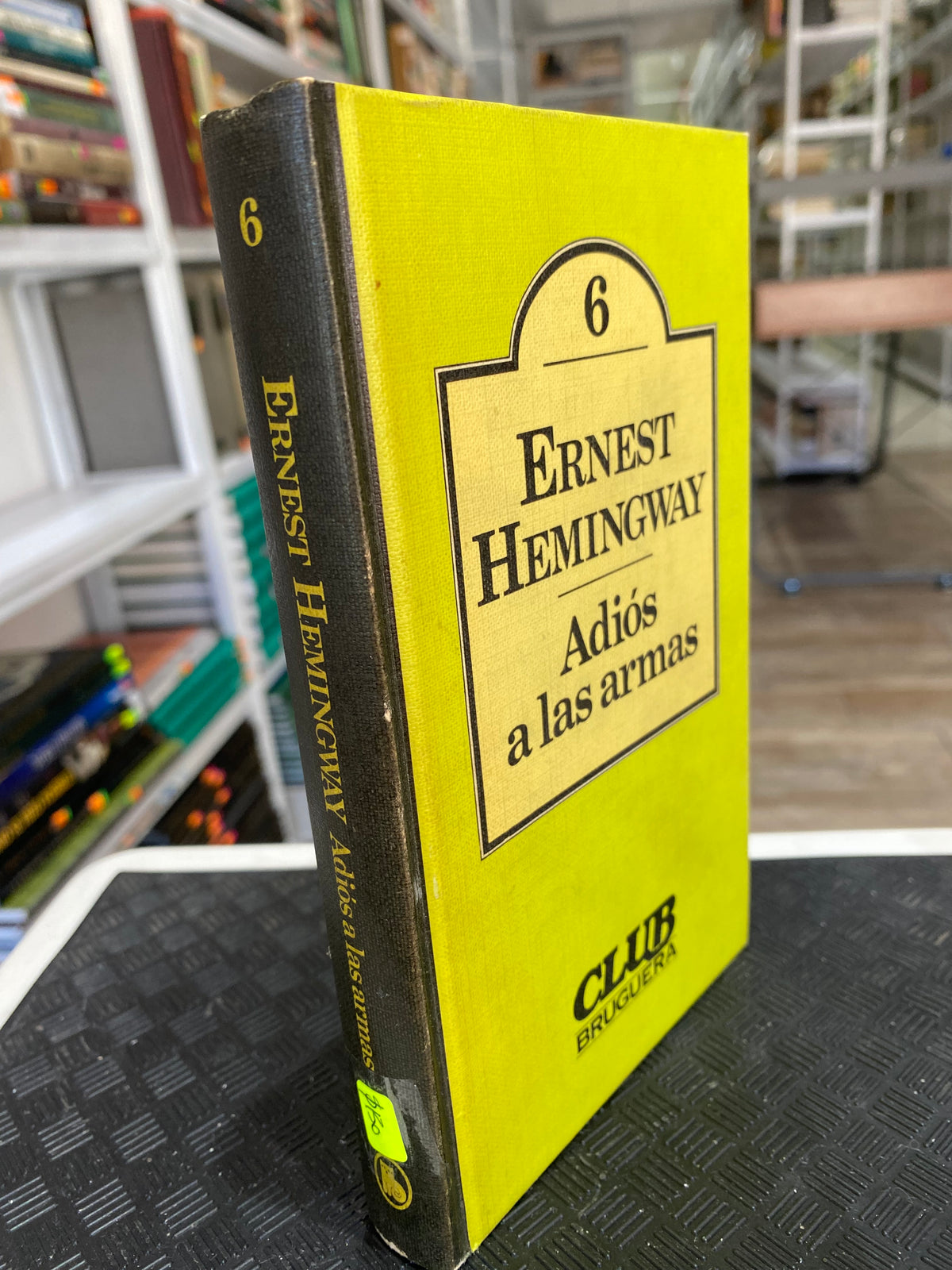 ADIOS A LAS ARMAS POR ERNEST HEMINGWAY USADO NOVELA JUAREZ 515