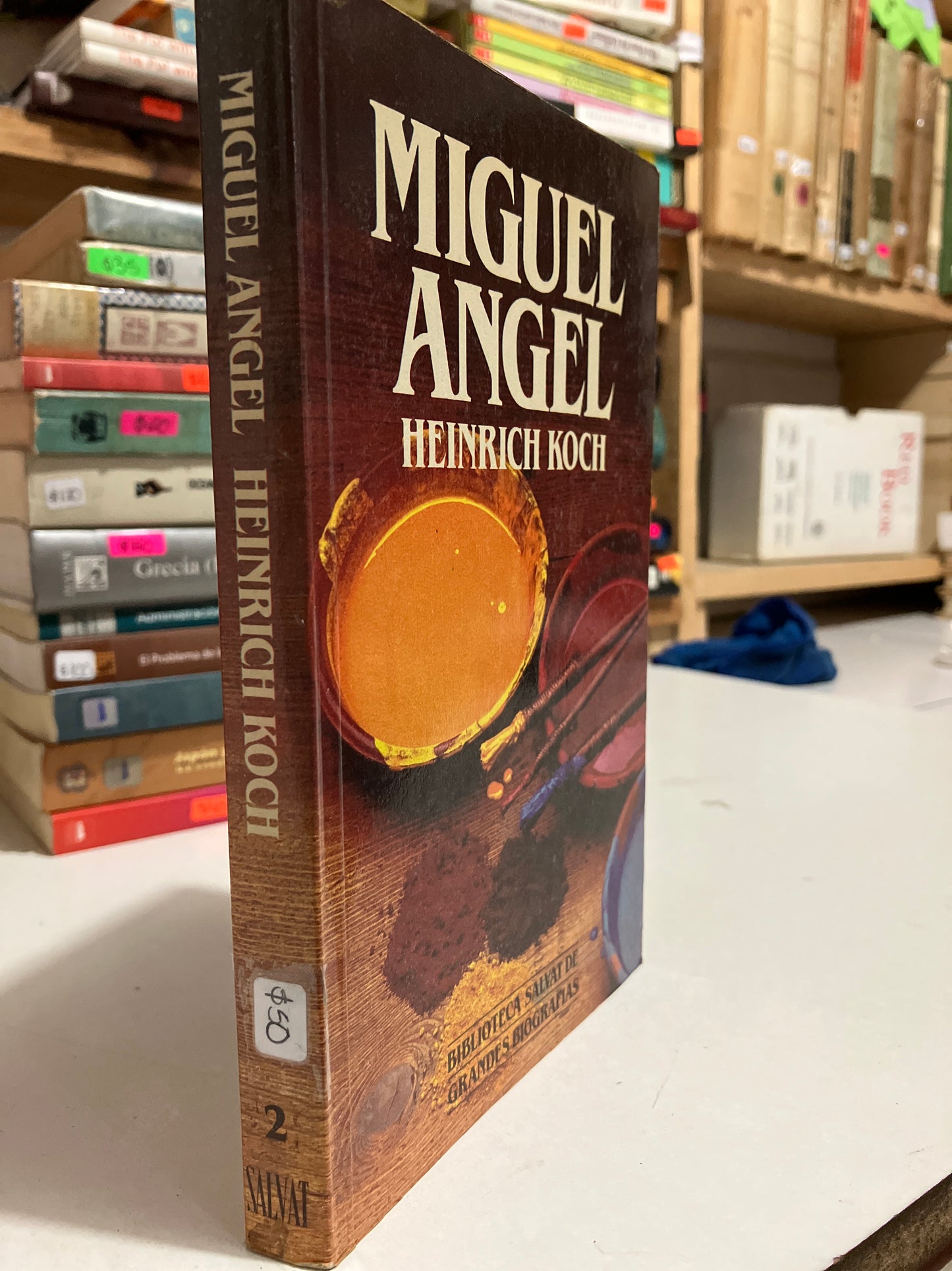 MIGUEL ÁNGEL POR HEINRICH KOCH USADO HISTORIA JUAREZ