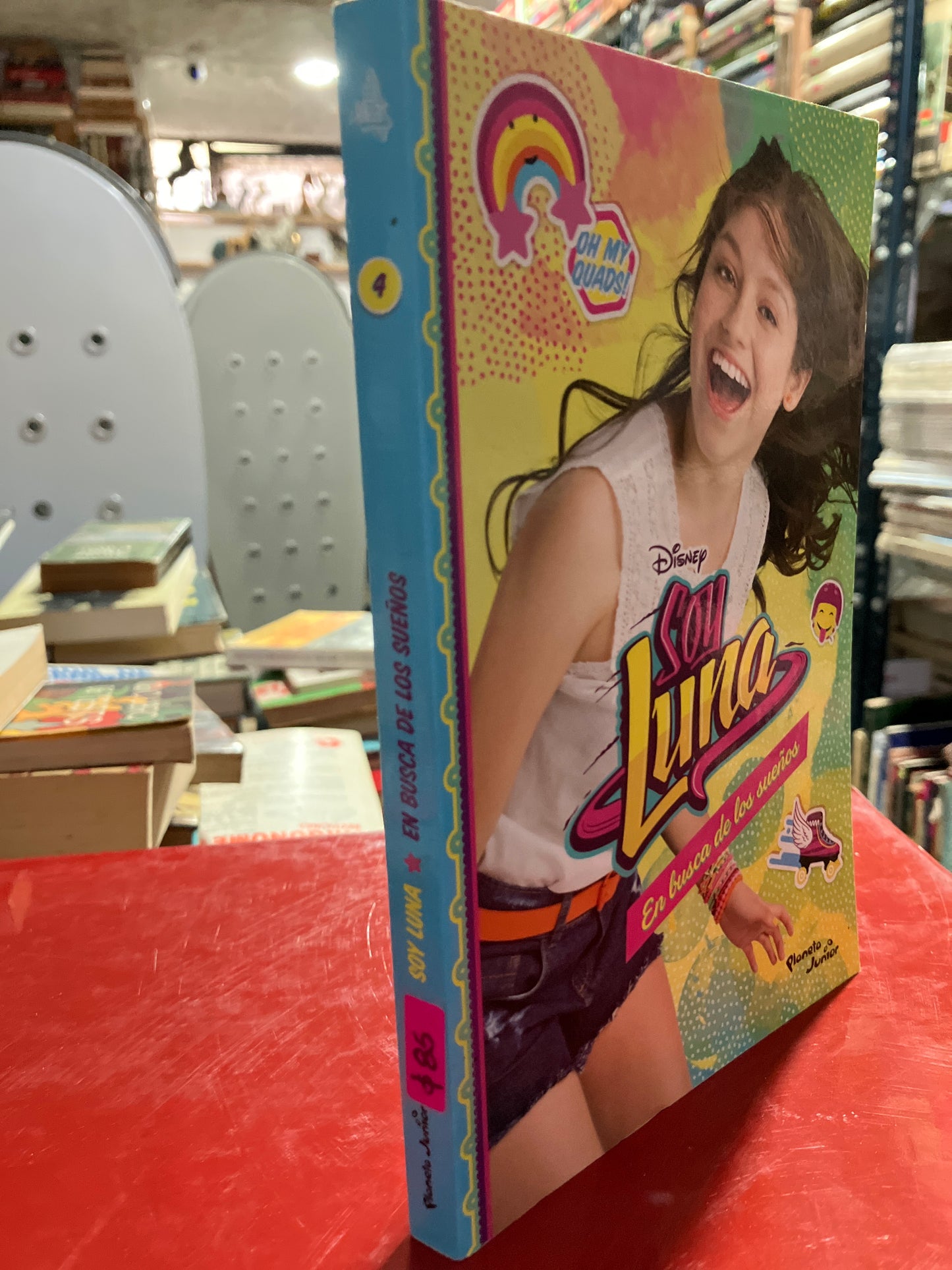 SOY LUNA EN BUSCA DE LOS SUEÑOS USADO NOVELA ALDAMA