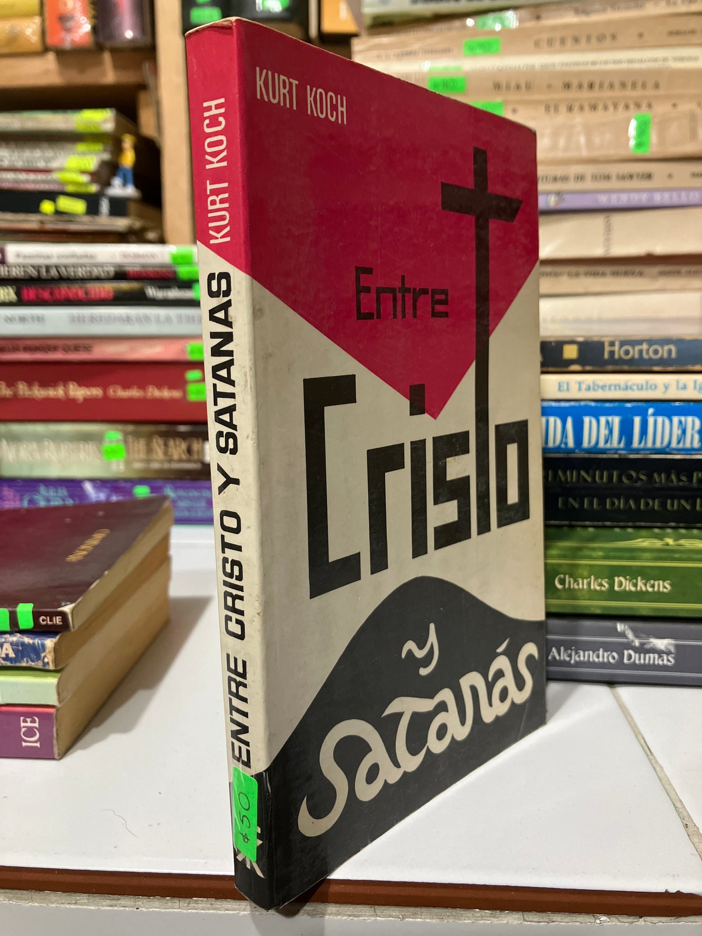 ENTRE CRISTO Y SATANAS POR KURT KOCH USADO RELIGIÓN JUAREZ