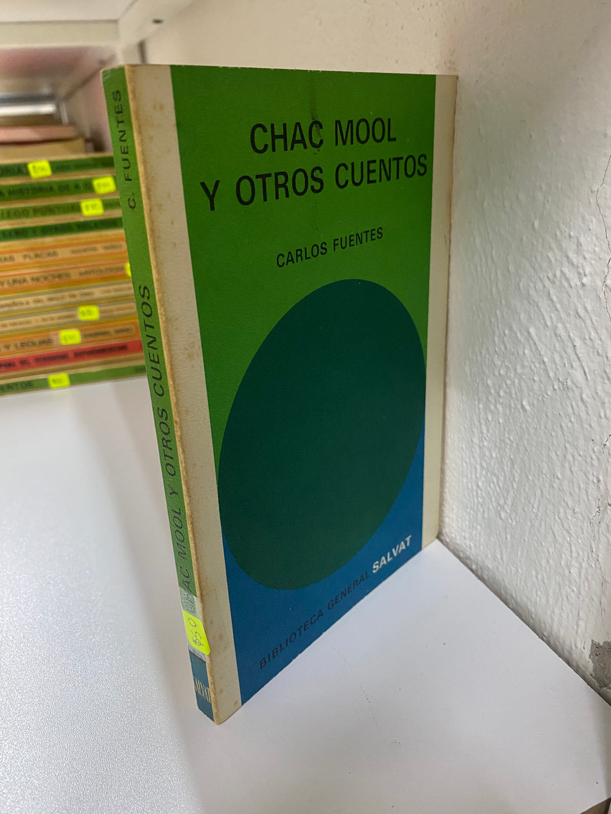 CHAC MOOL Y OTROS CUENTOS CARLOS FUENTES USADO NOVELAS JUAREZ 515