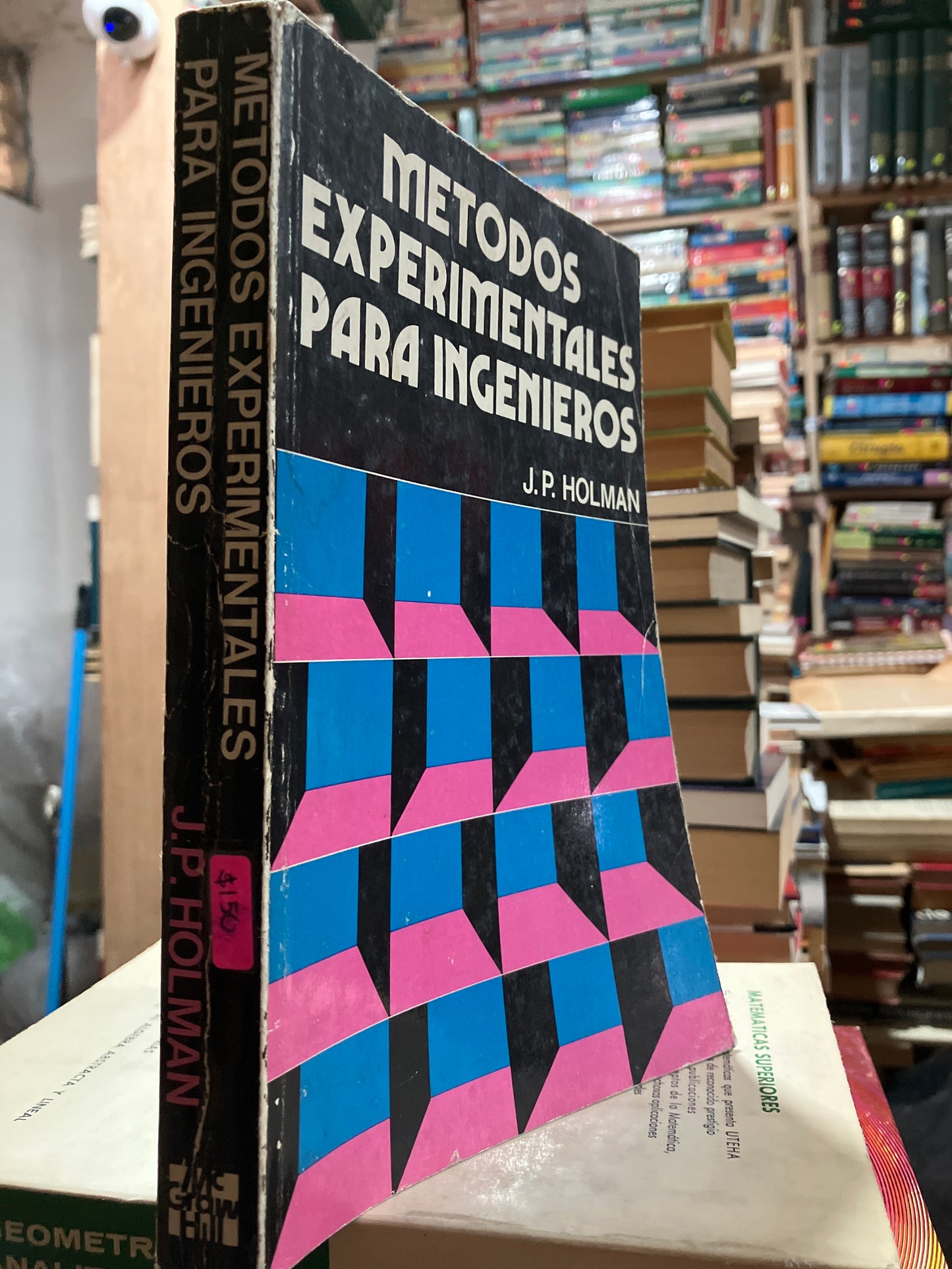 MÉTODOS EXPERIMENTALES PARA INGENIEROS POR J P HOLMAN USADO MATEMÁTICAS ALDAMA