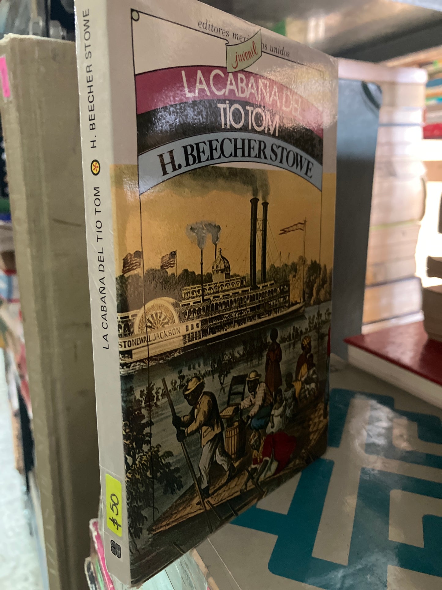 LA CABAÑA DEL TÍO TOM POR H BEECHER STOWE USADO NOVELAS ALDAMA