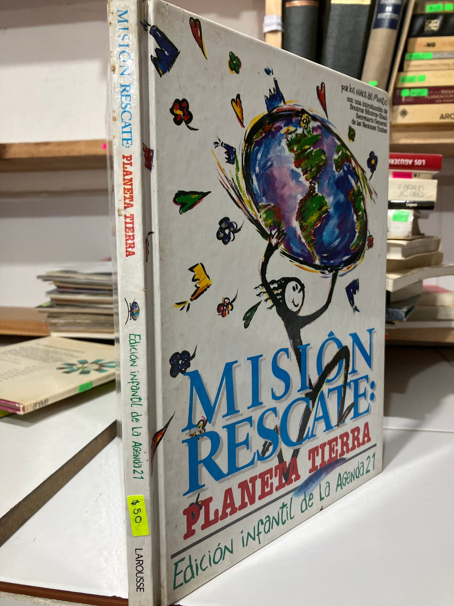 MISIÓN RESCATE PLANETA TIERRA EDICIÓN INFANTIL DE LA AGENDA 21 POR AUTORES VARIOS USADO CIENCIA JUAREZ