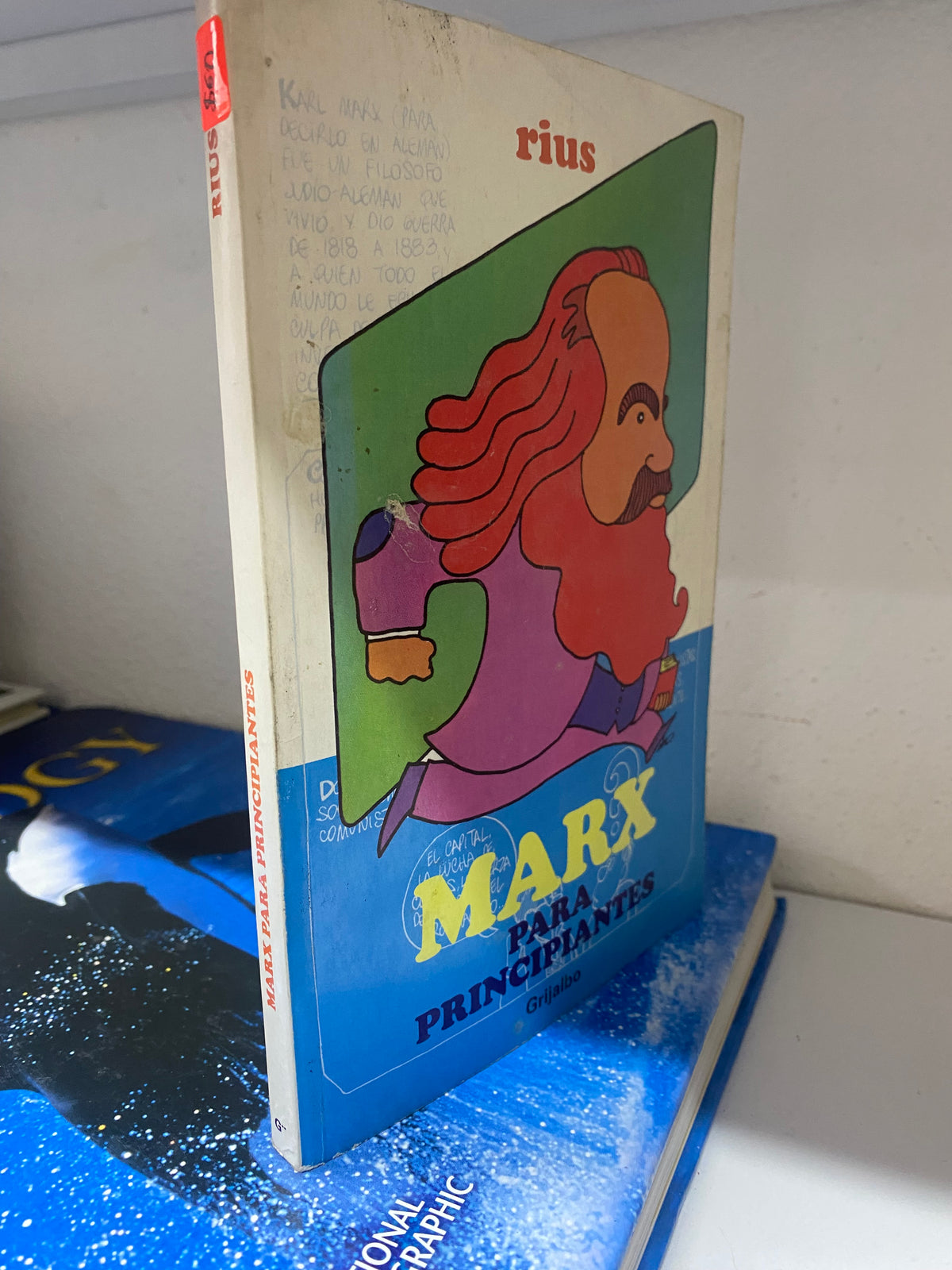 MARX PARA PRINCIPIANTES POR RIUS USADO NOVELA JUAREZ 515