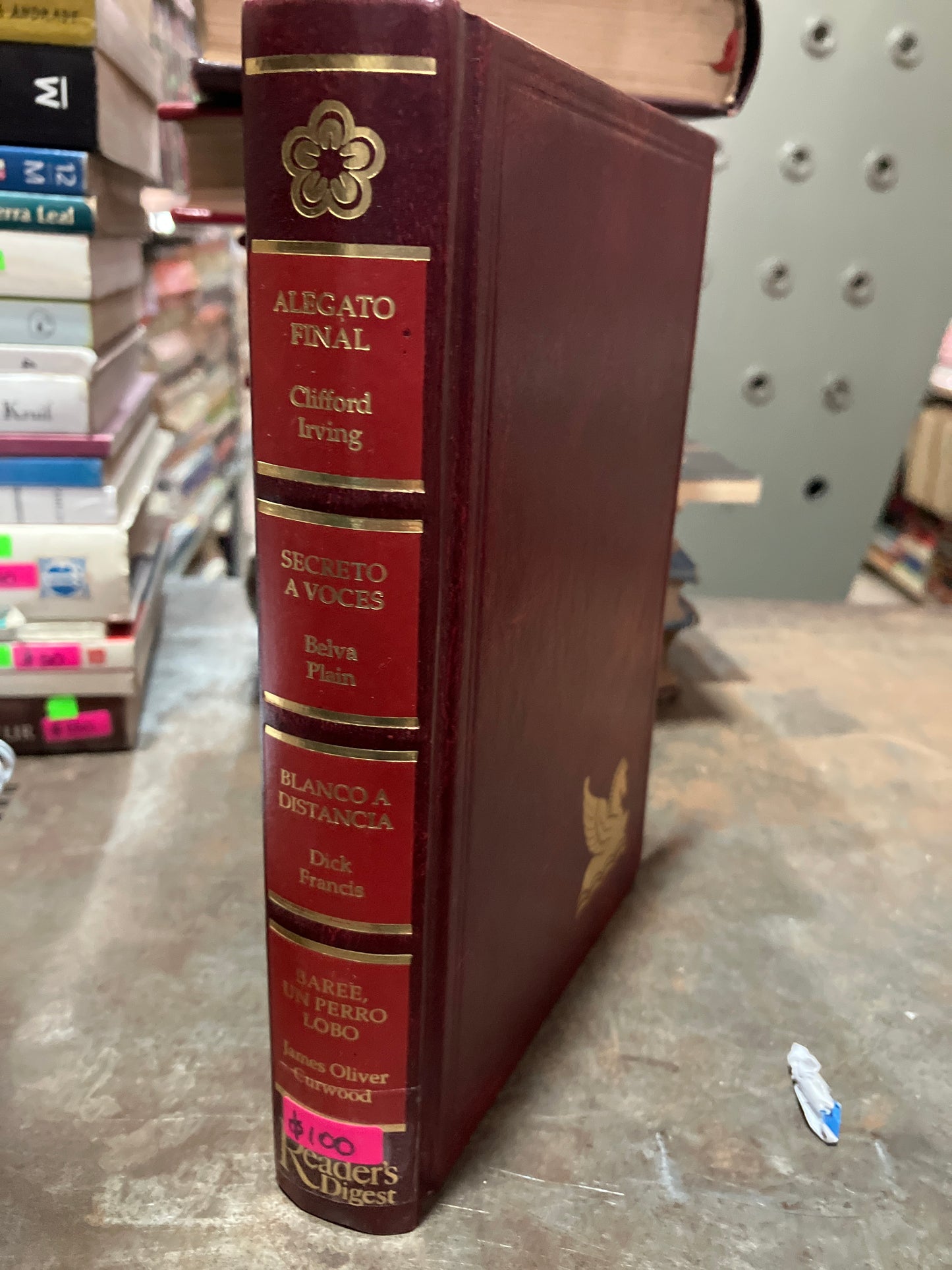 ALEGATO FINAL SECRETO A VOCES BLANCO A DISTANCIA BARRE UN PERRO LOBO USADO NOVELAS ALDAMA