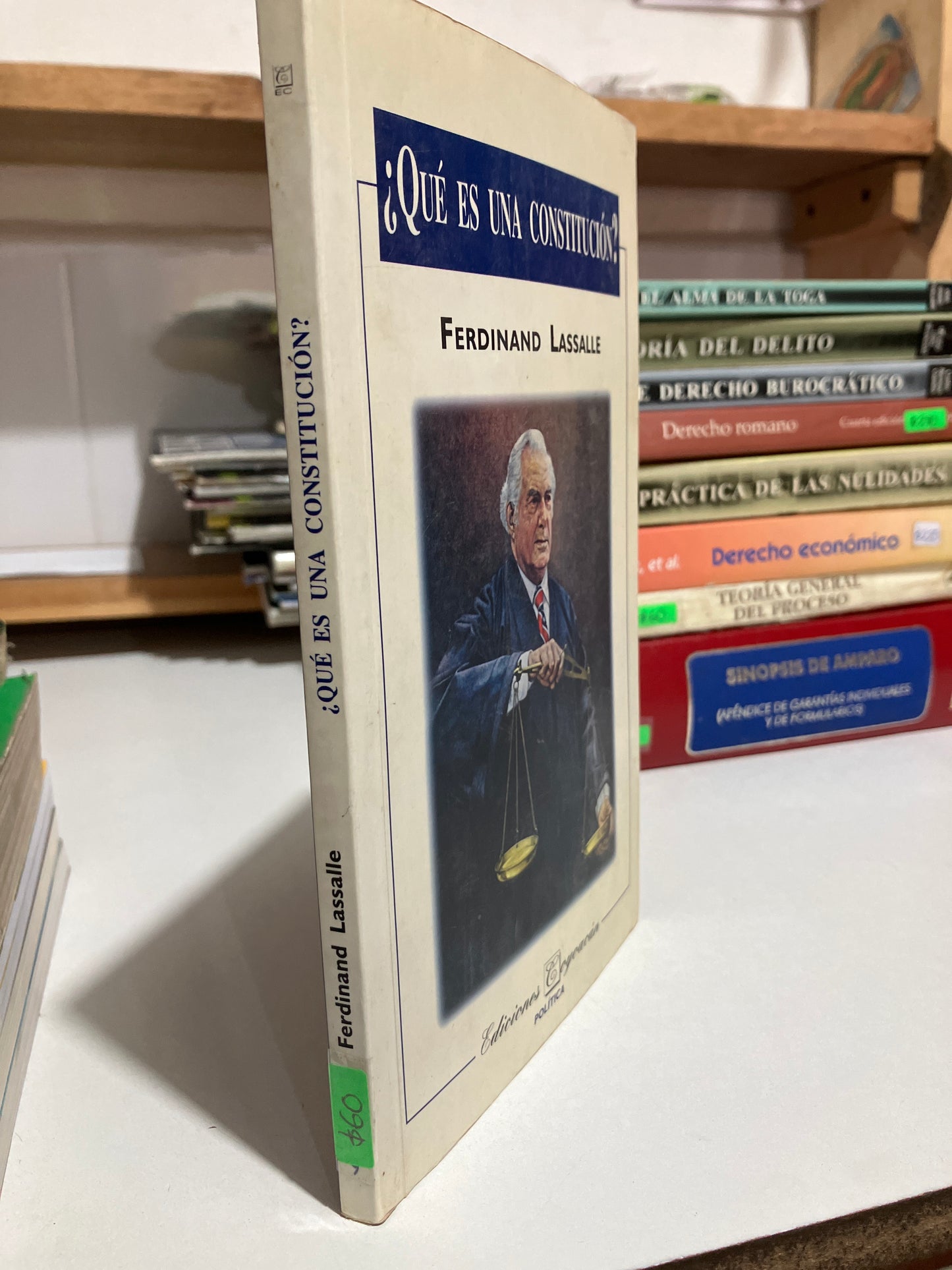 QUE ES UNA CONSTITUCION POR FERDINAND LASSALLE USADO DERECHO JUAREZ