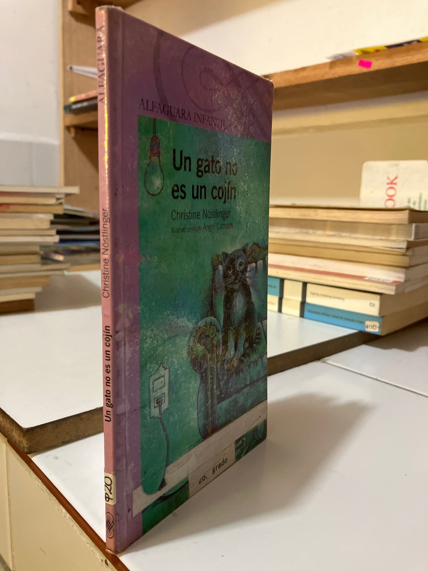 UN GATO NO ES UN COJÍN POR CHRISTINE NOSTLINGER USADO INFANTILES JUAREZ